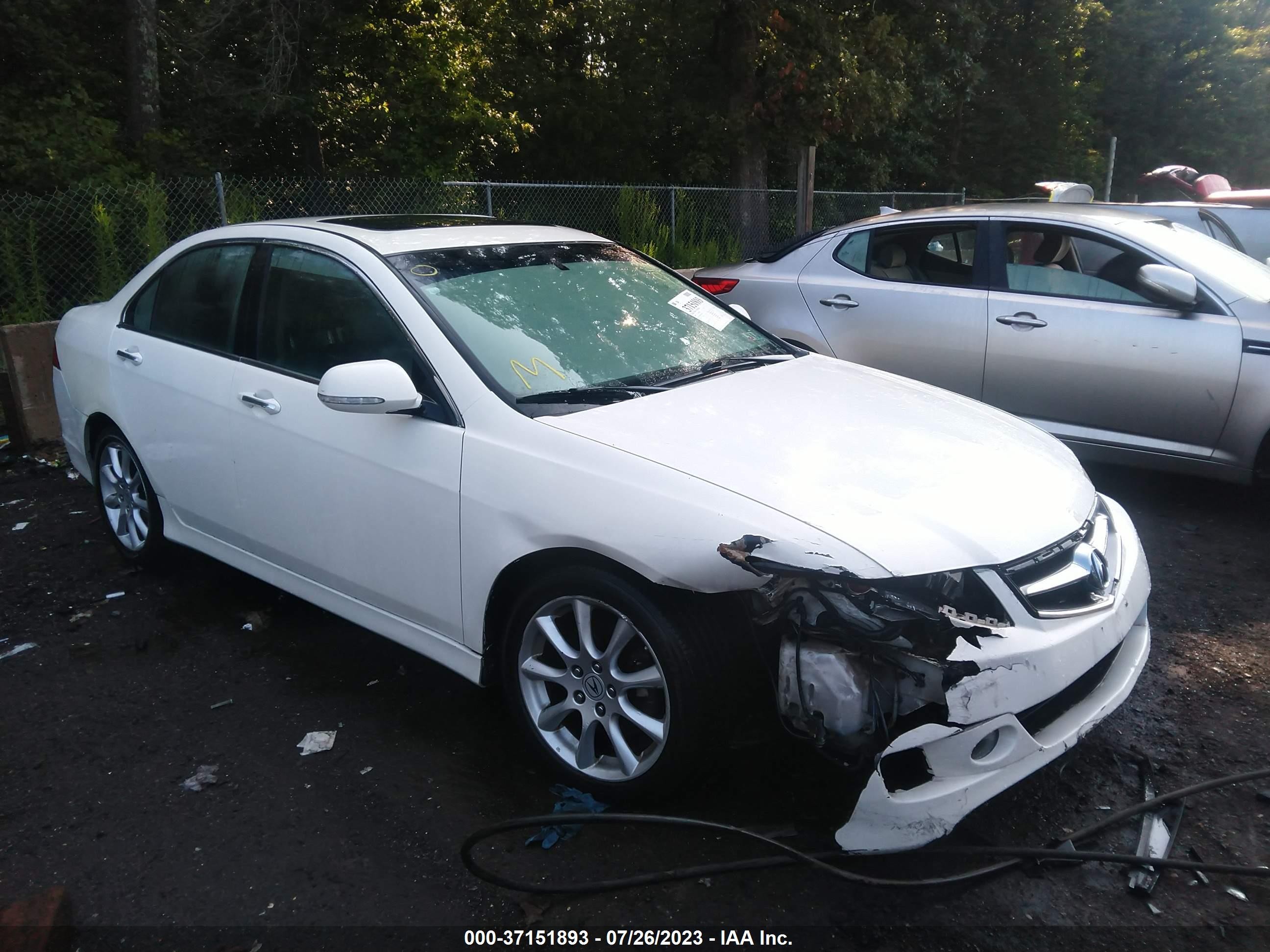 ACURA TSX 2007 jh4cl96807c015661