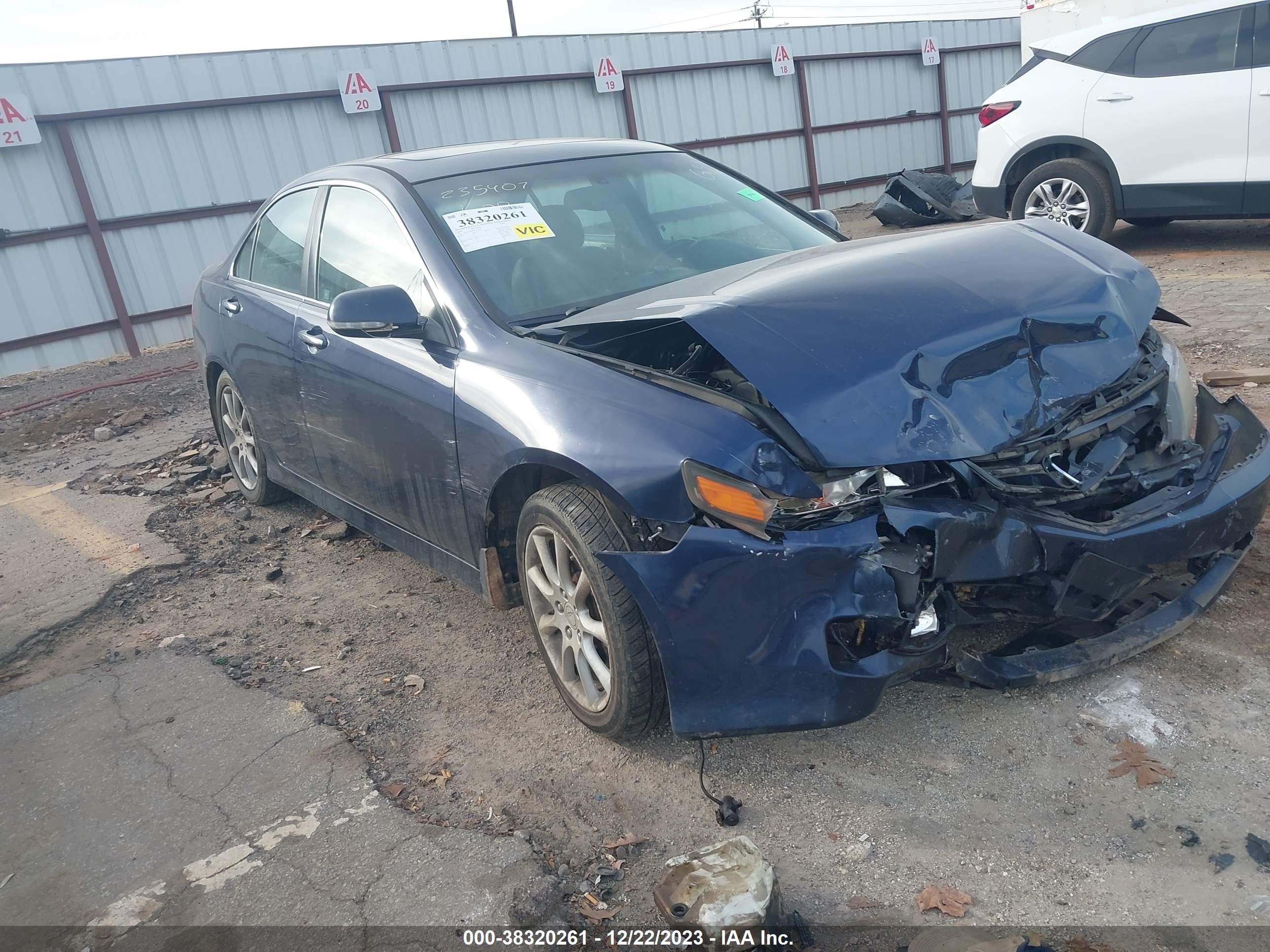 ACURA TSX 2006 jh4cl96816c020558