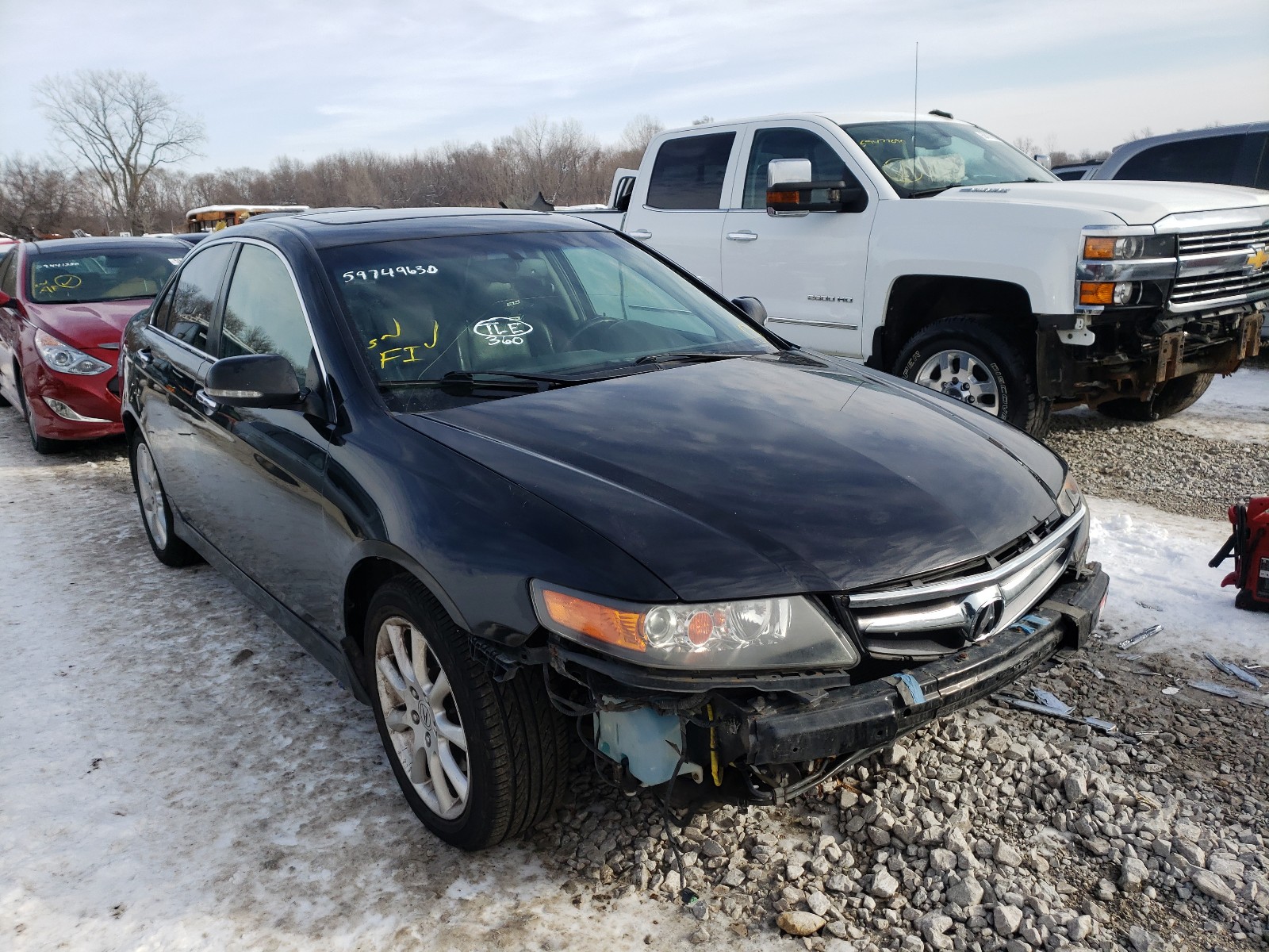 ACURA TSX 2008 jh4cl96818c010602