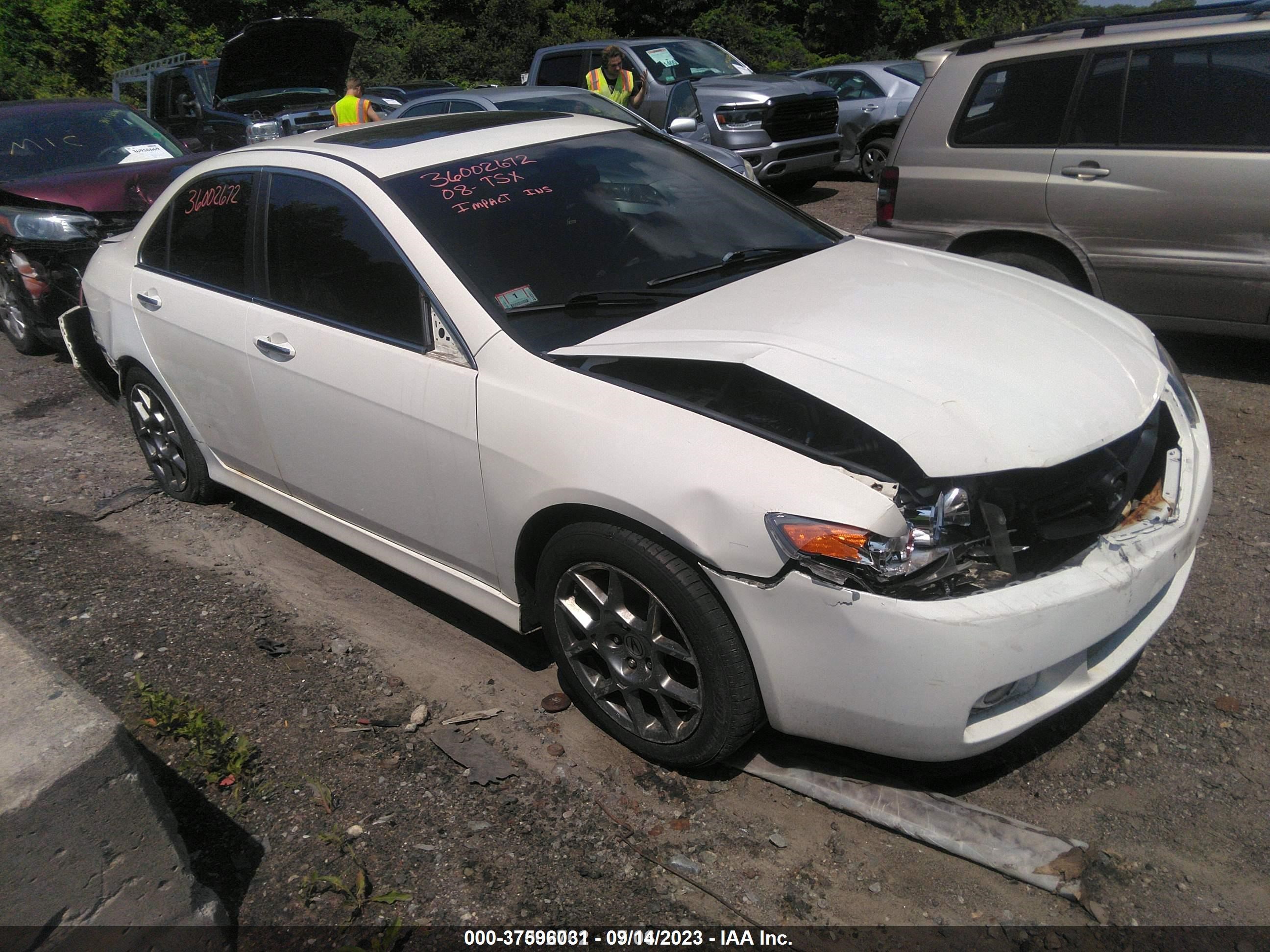 ACURA TSX 2008 jh4cl96828c005196