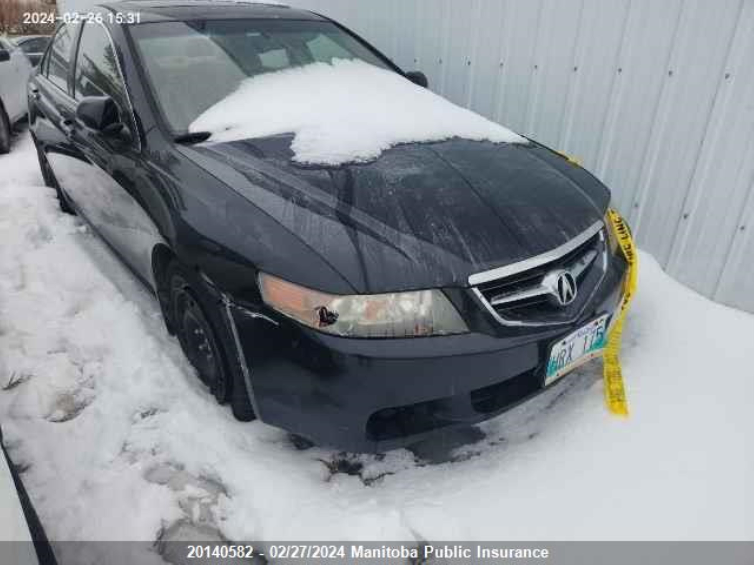 ACURA TSX 2004 jh4cl96844c802320