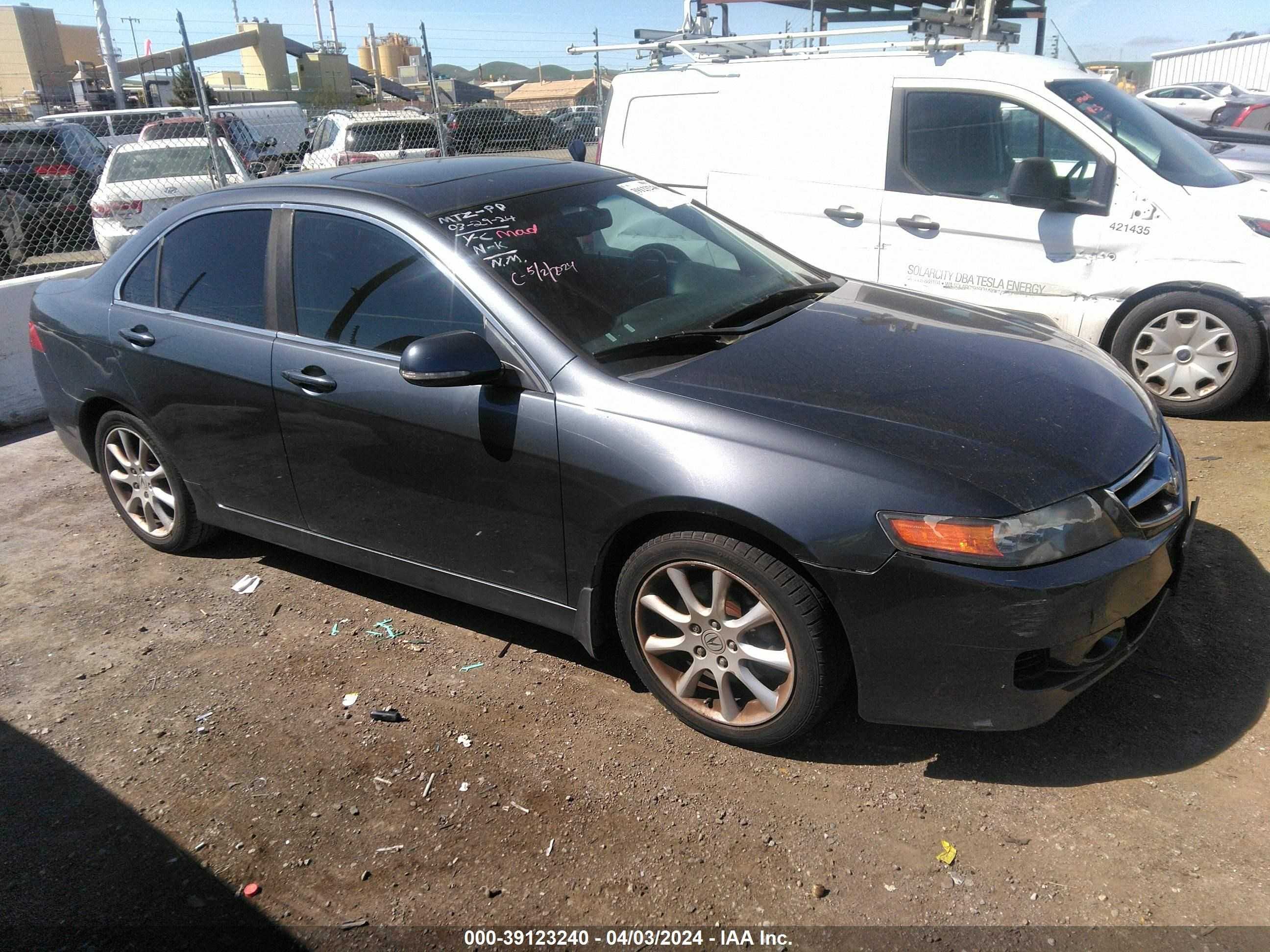 ACURA TSX 2007 jh4cl96847c008065