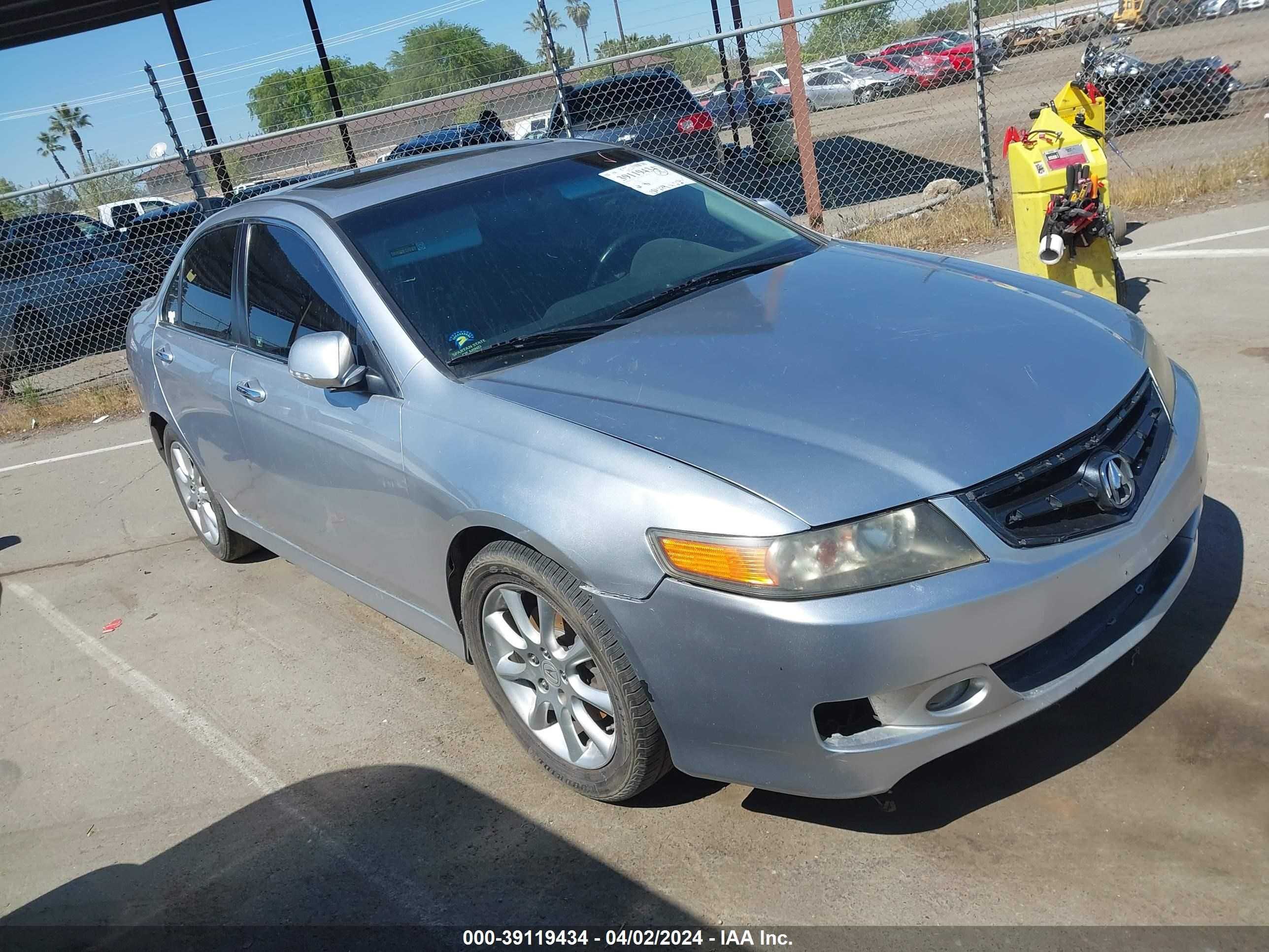 ACURA TSX 2007 jh4cl96847c008826