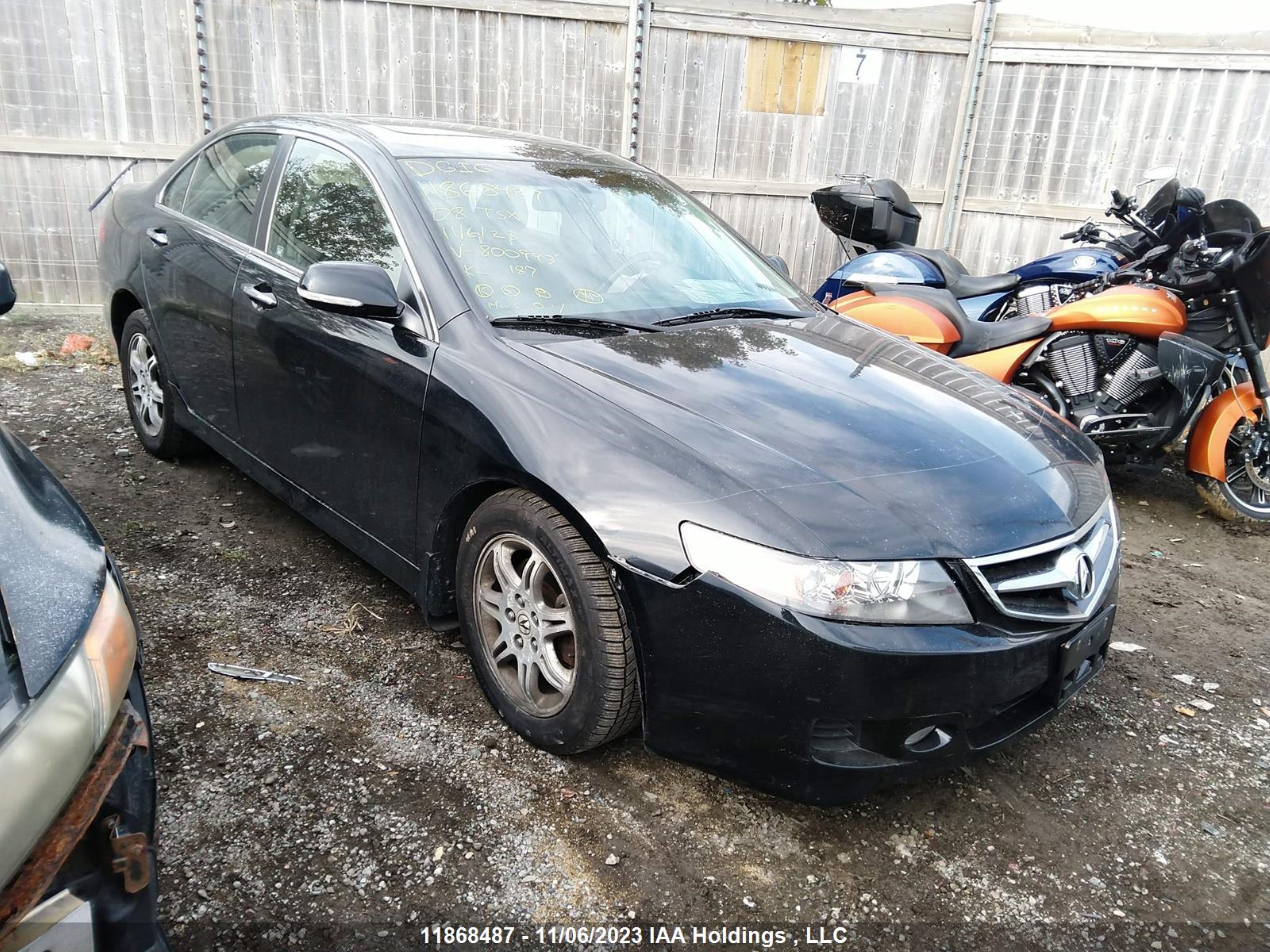 ACURA TSX 2008 jh4cl96848c800993