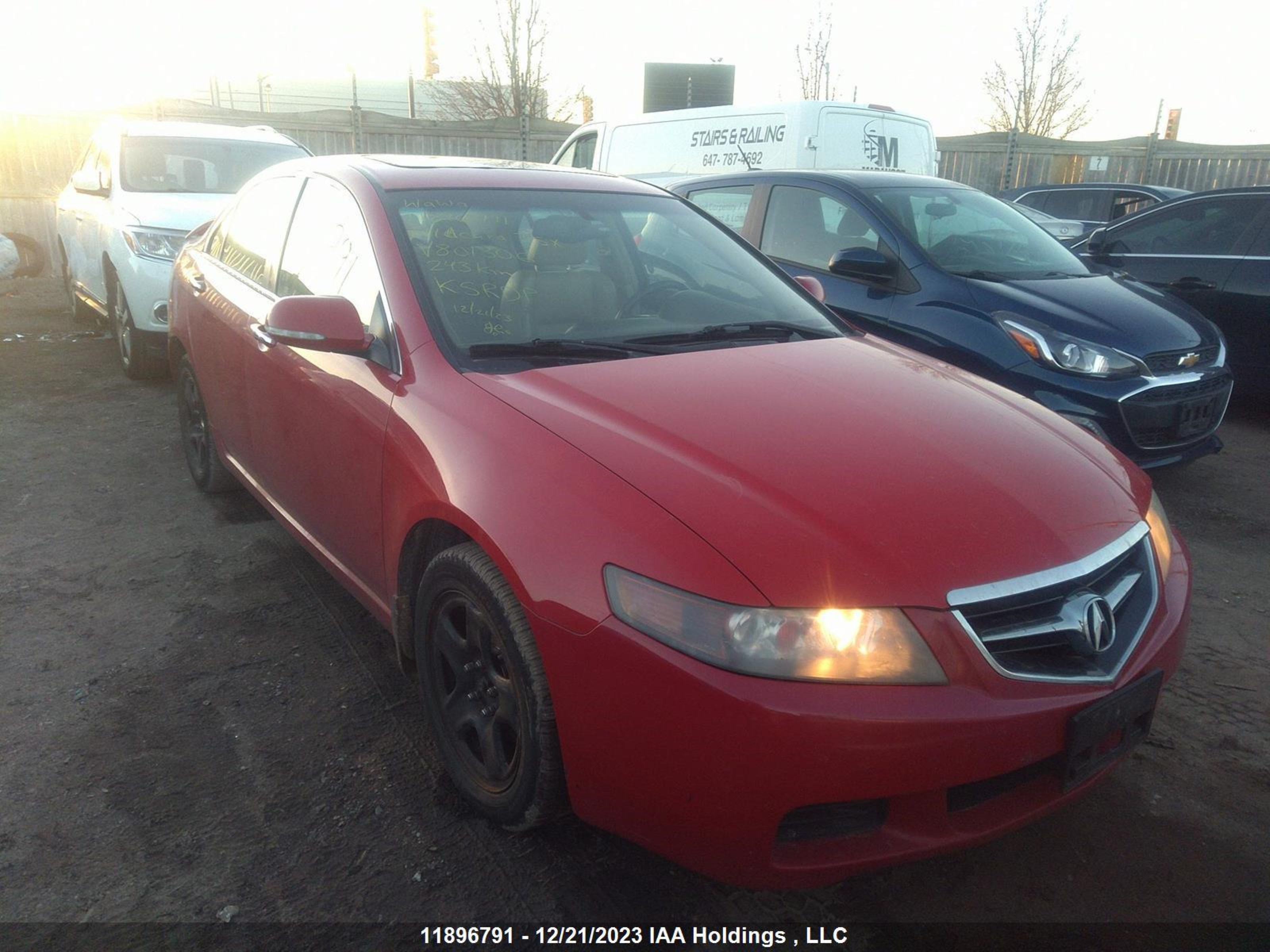 ACURA TSX 2004 jh4cl96854c801306