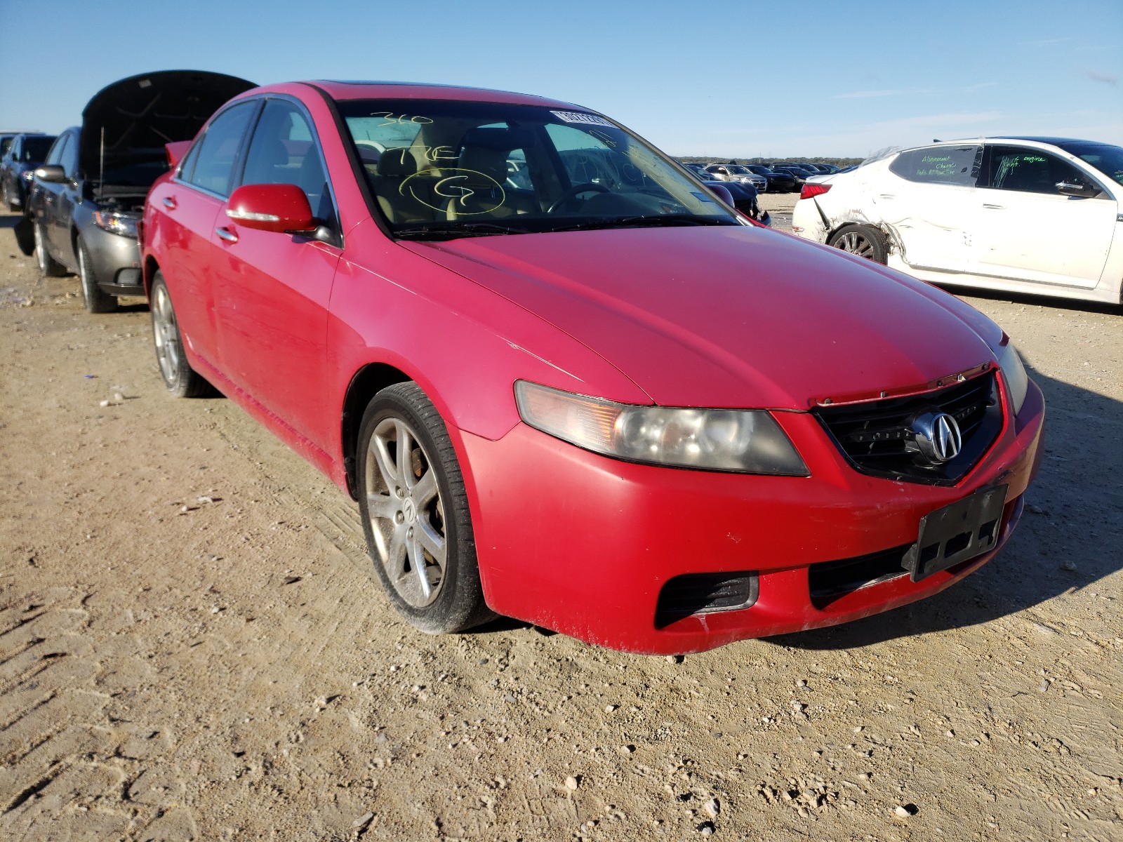 ACURA TSX 2004 jh4cl96864c021492