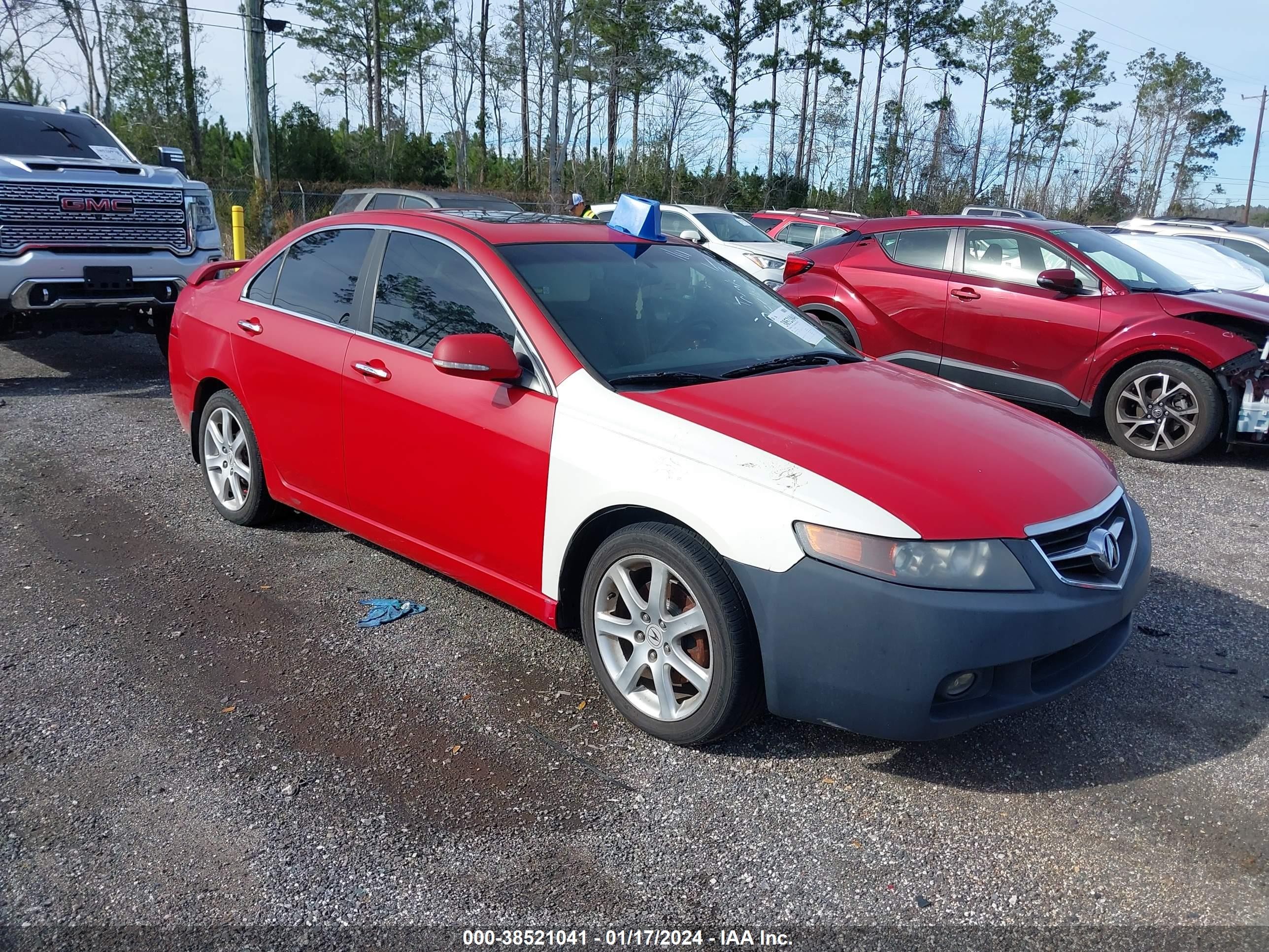 ACURA TSX 2005 jh4cl96875c008252