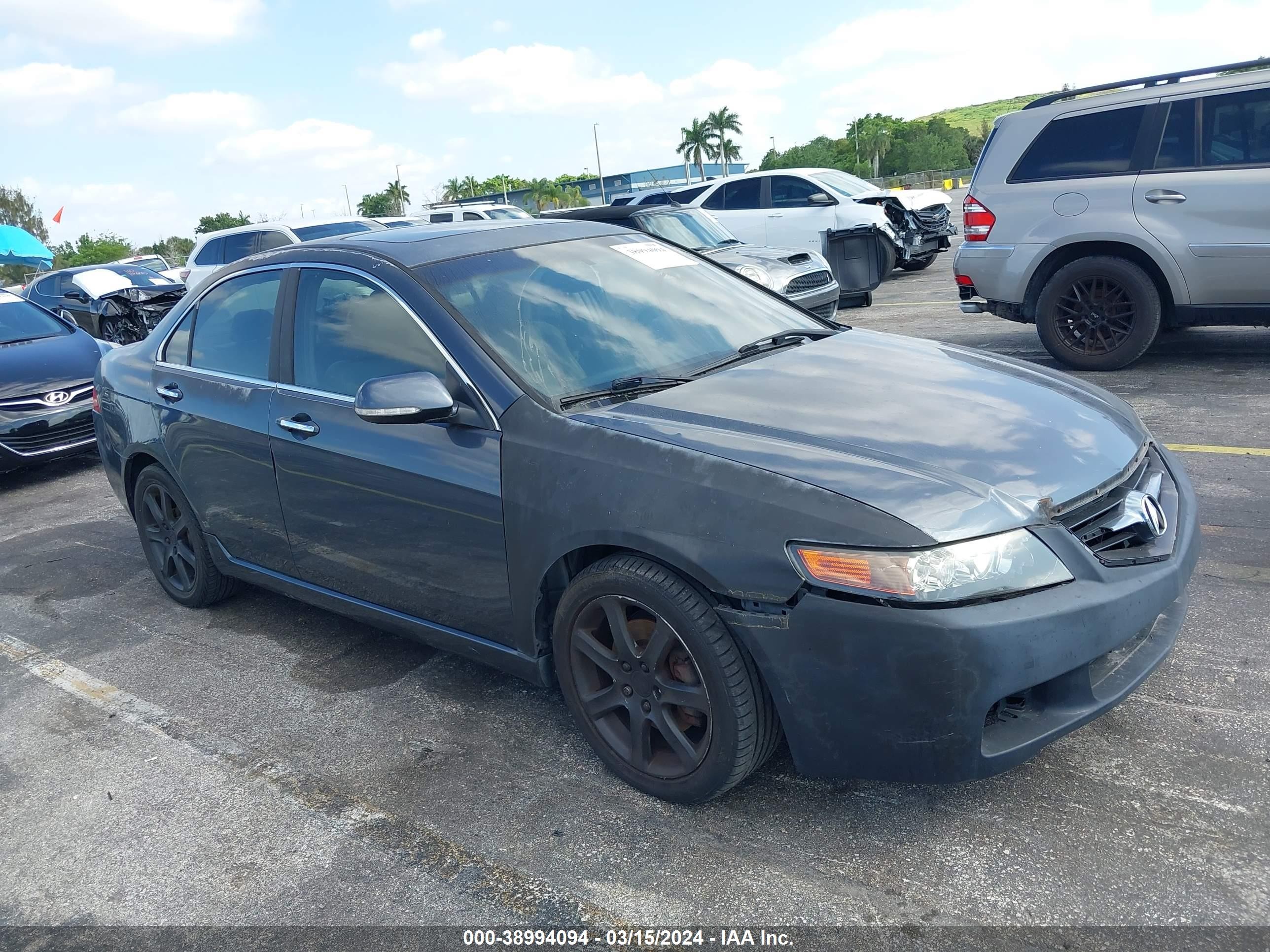 ACURA TSX 2005 jh4cl96875c011619