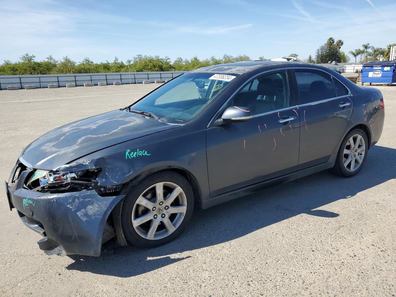 ACURA TSX 2005 jh4cl96885c013301