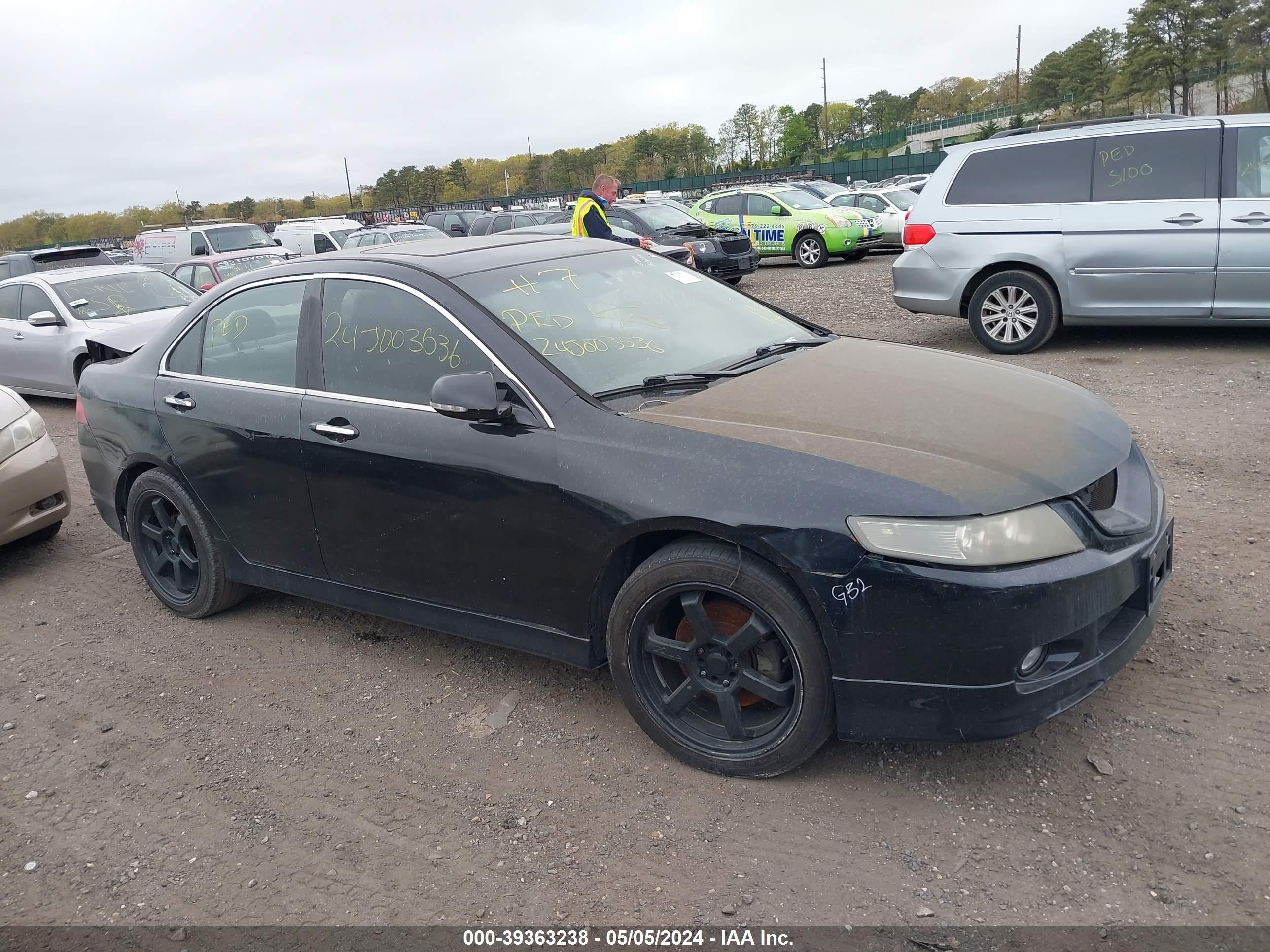 ACURA TSX 2007 jh4cl96887c010305