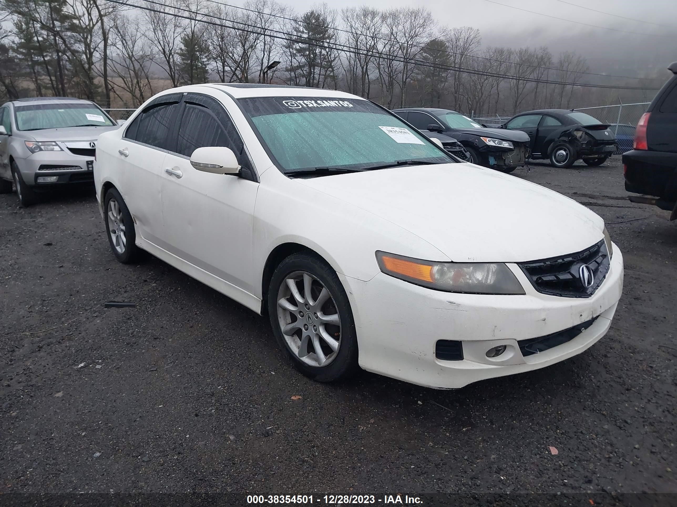 ACURA TSX 2006 jh4cl96896c037625