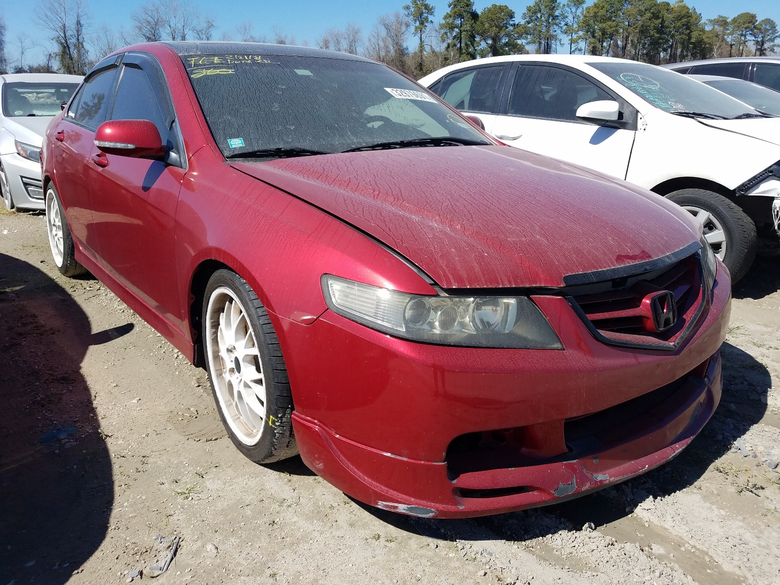 ACURA TSX 2004 jh4cl968x4c021494