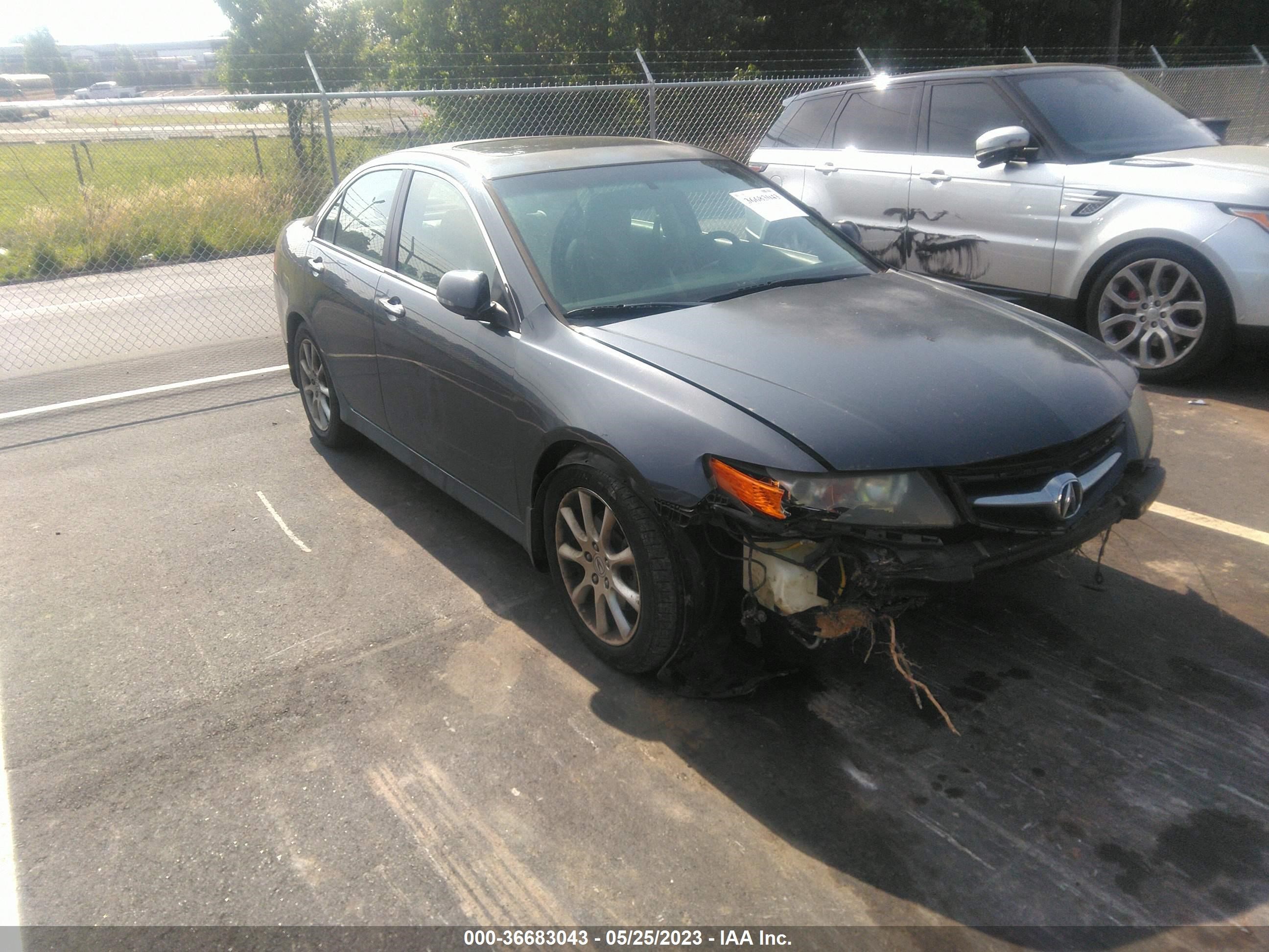 ACURA TSX 2007 jh4cl968x7c001069