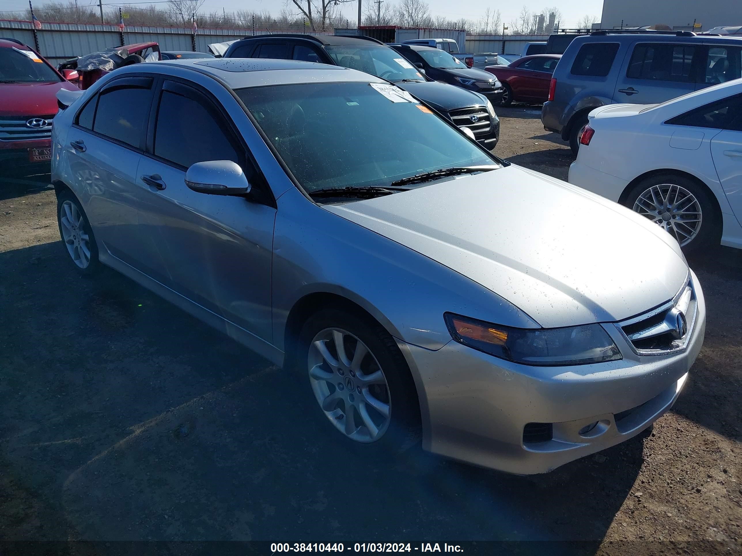 ACURA TSX 2007 jh4cl968x7c012167