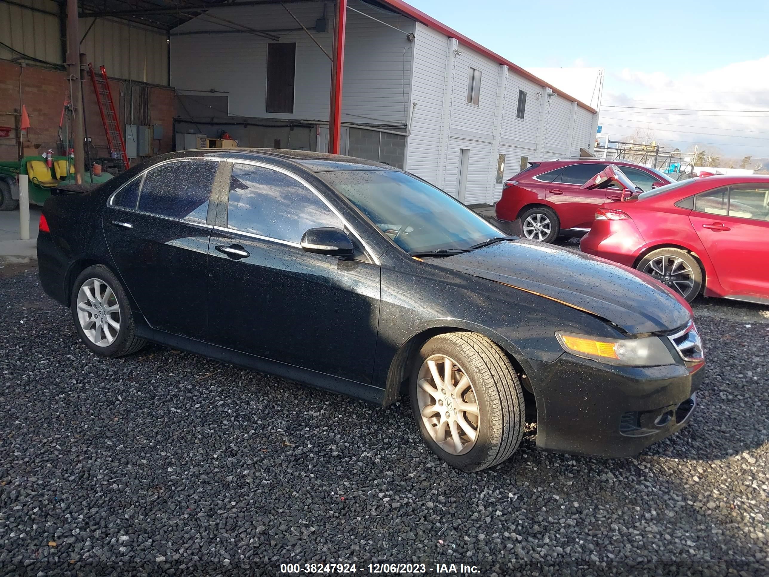 ACURA TSX 2007 jh4cl968x7c017207