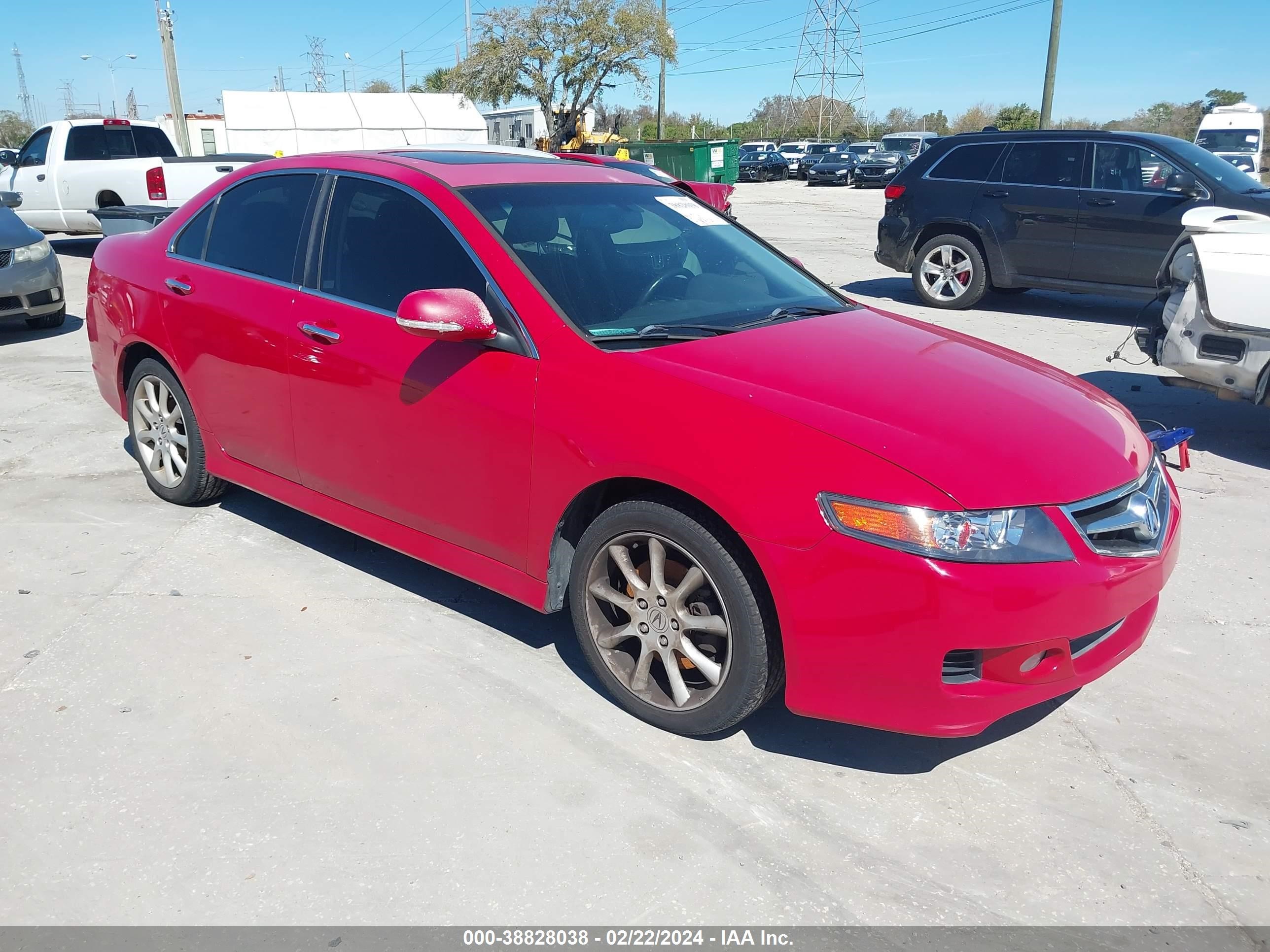 ACURA TSX 2006 jh4cl96916c016650