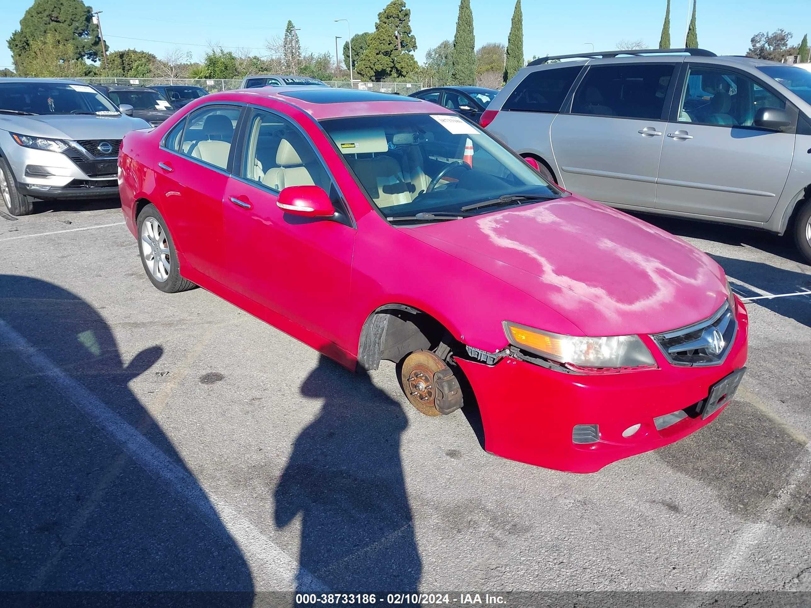 ACURA TSX 2008 jh4cl96938c009184