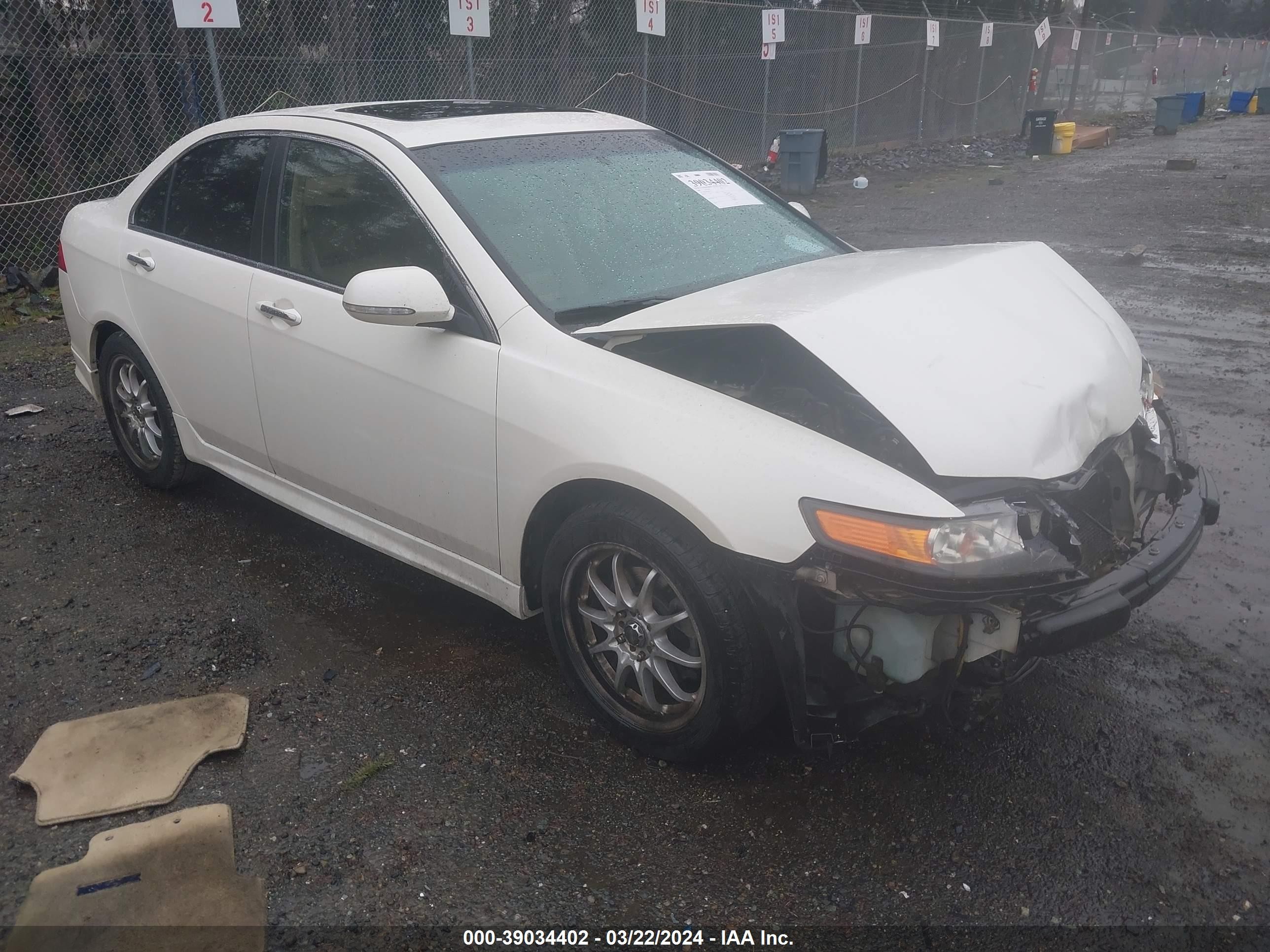 ACURA TSX 2006 jh4cl96966c022251