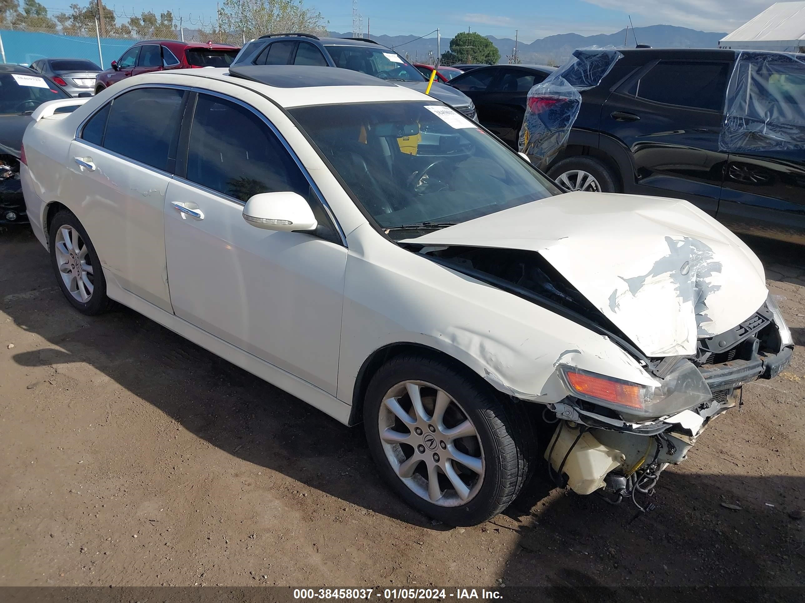 ACURA TSX 2007 jh4cl96987c015688