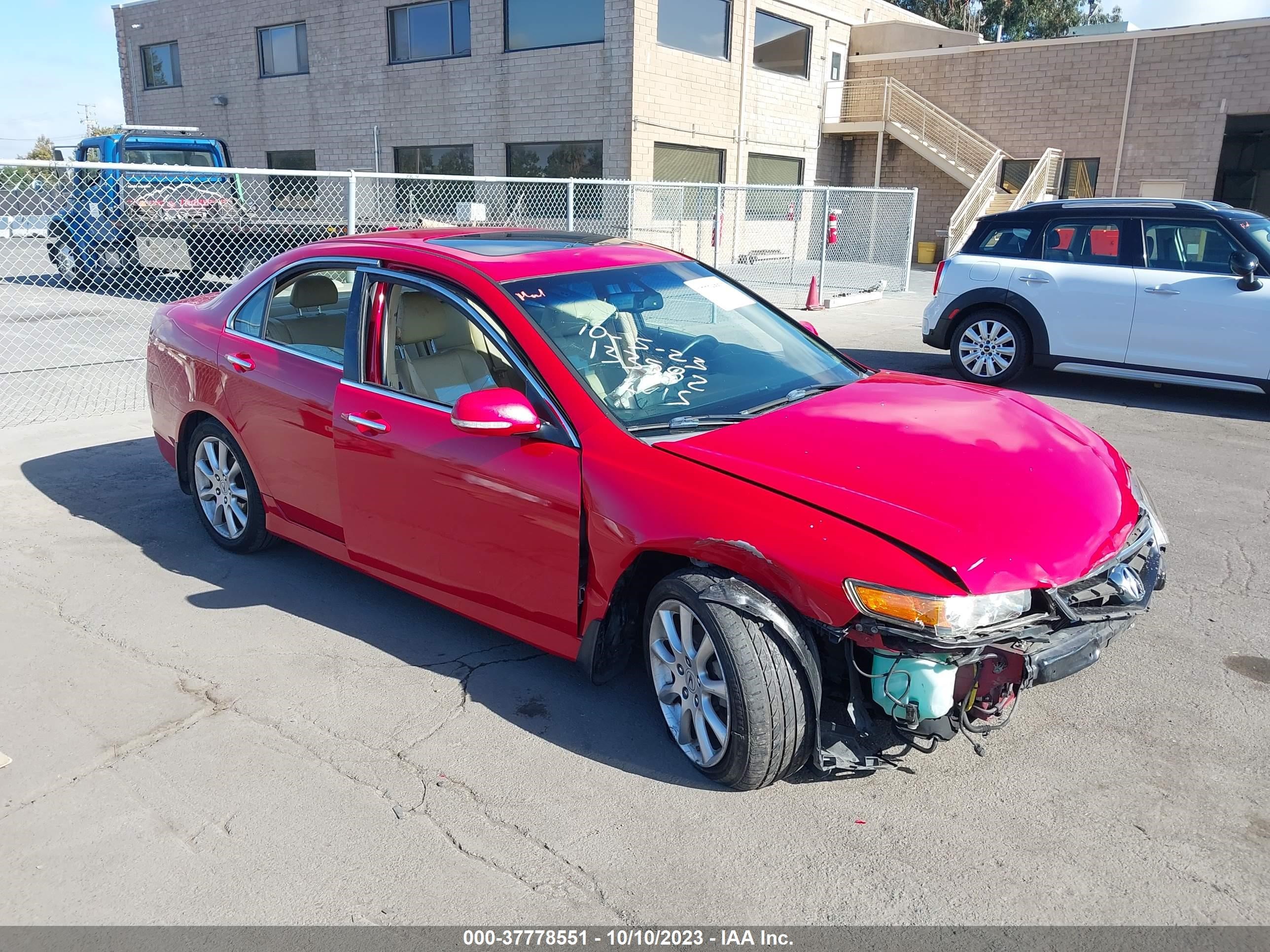 ACURA TSX 2008 jh4cl969x8c012454