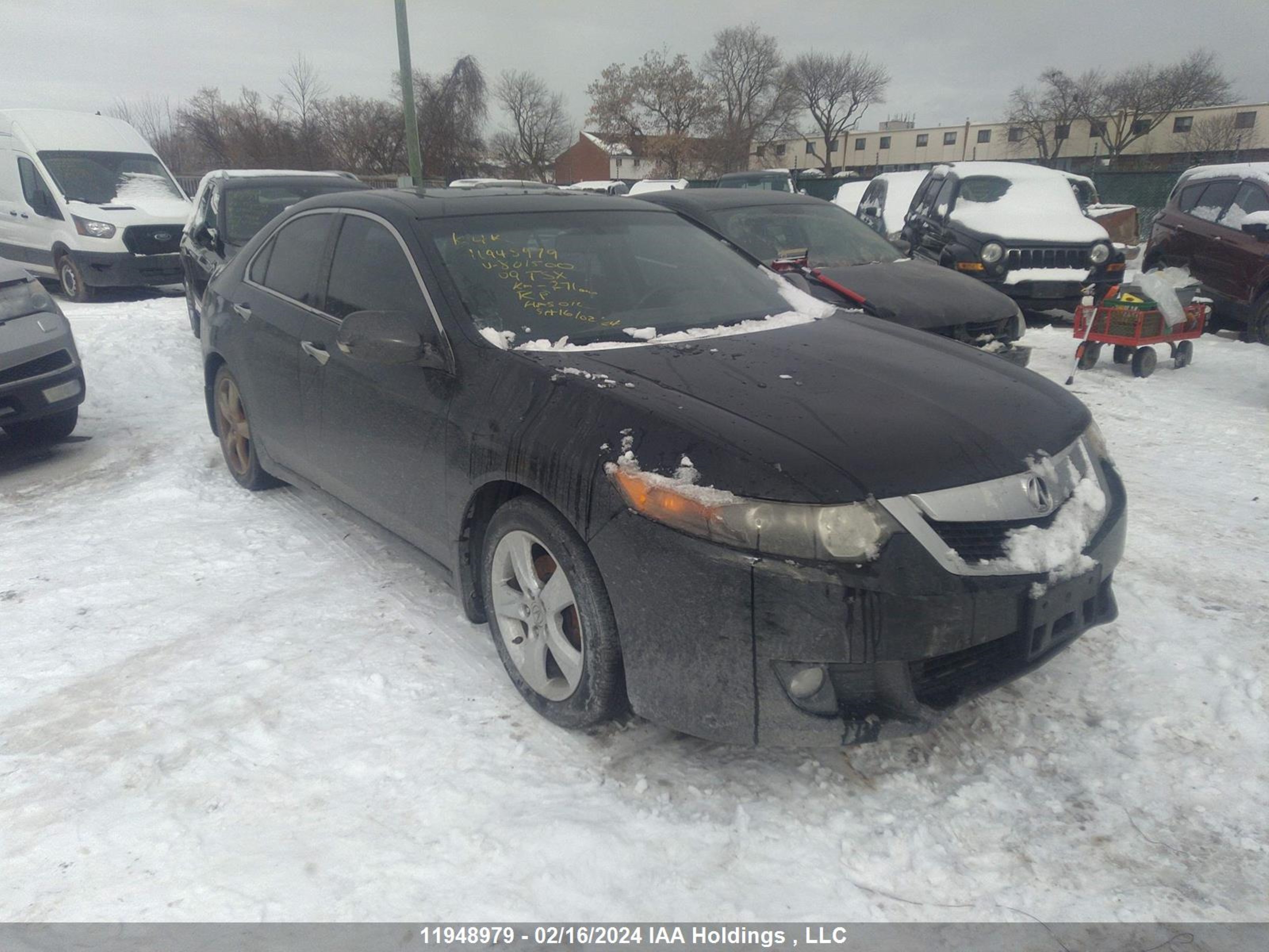 ACURA TSX 2009 jh4cu25679c801500