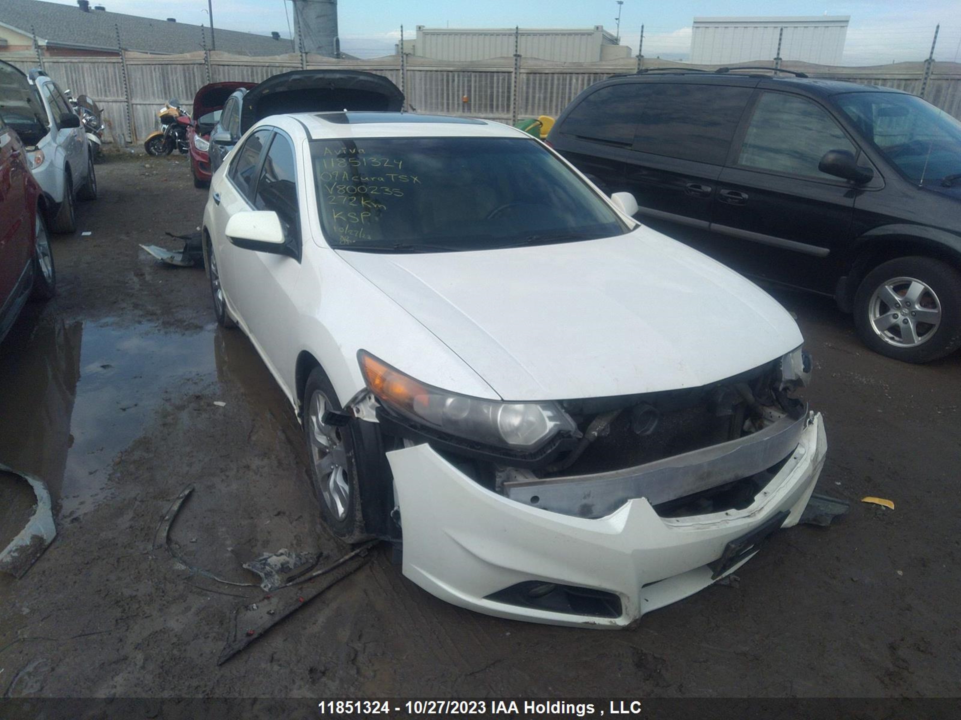 ACURA TSX 2009 jh4cu26609c800235