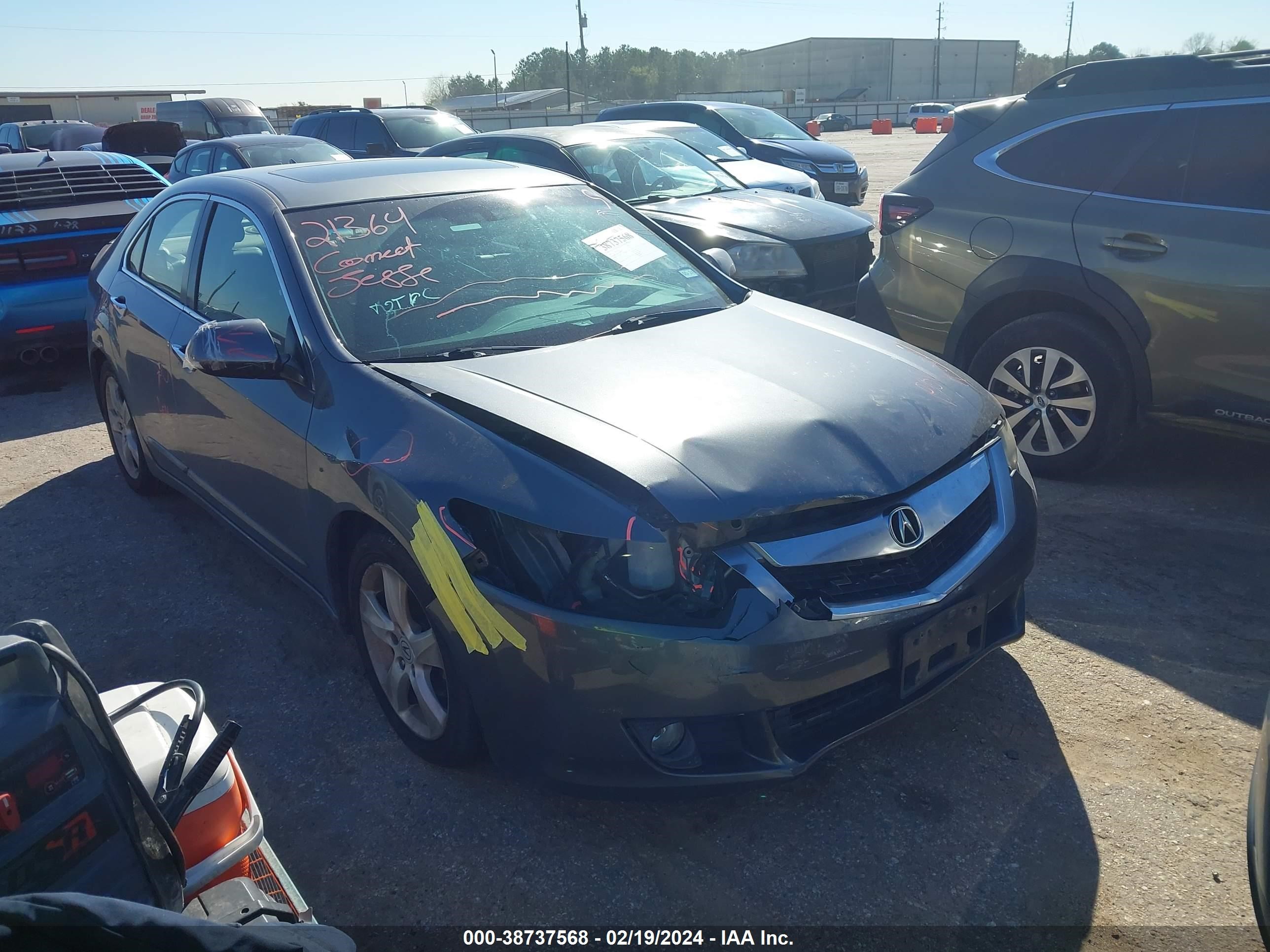 ACURA TSX 2009 jh4cu26649c016687