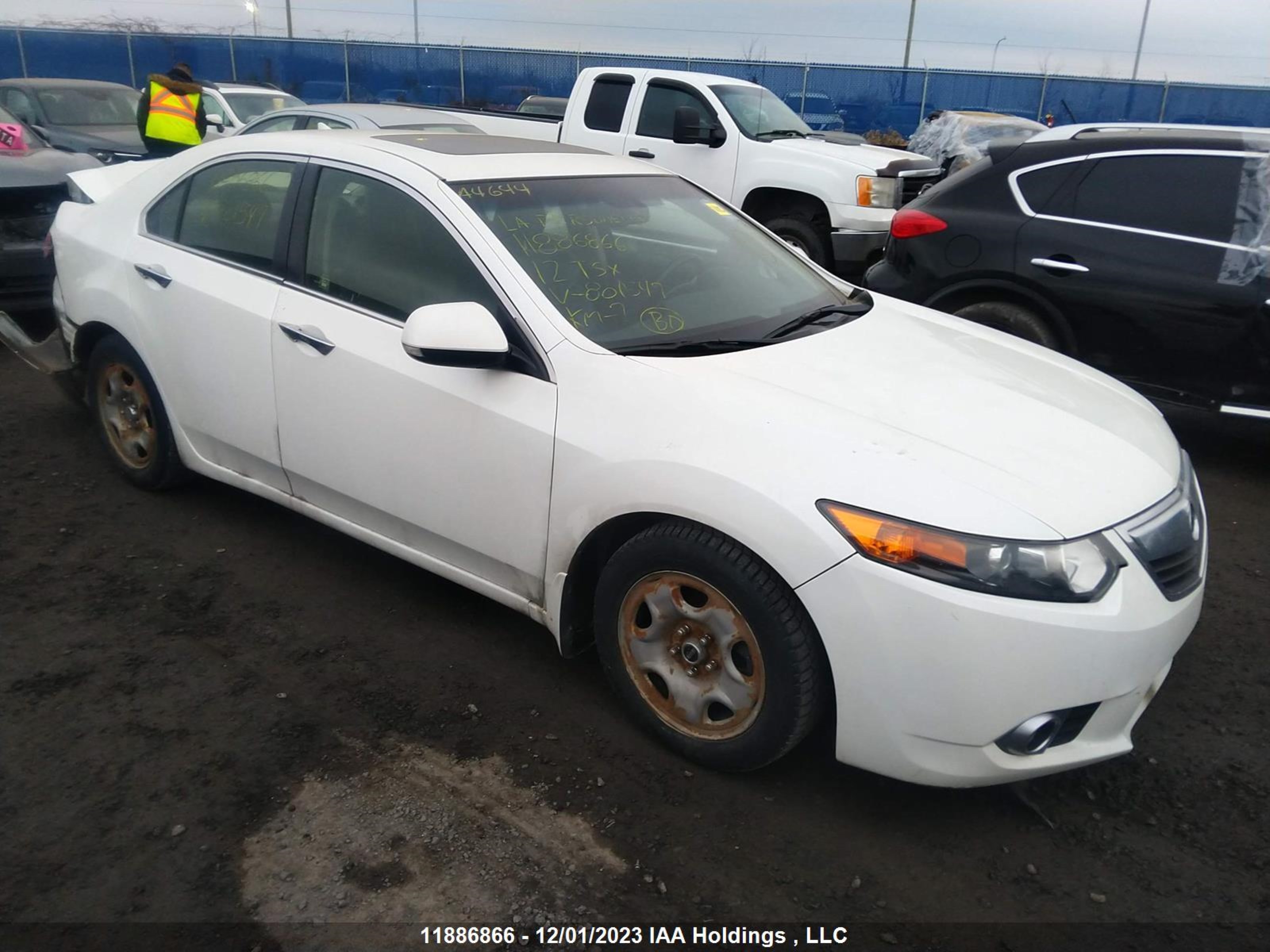 ACURA TSX 2012 jh4cu2f58cc801549