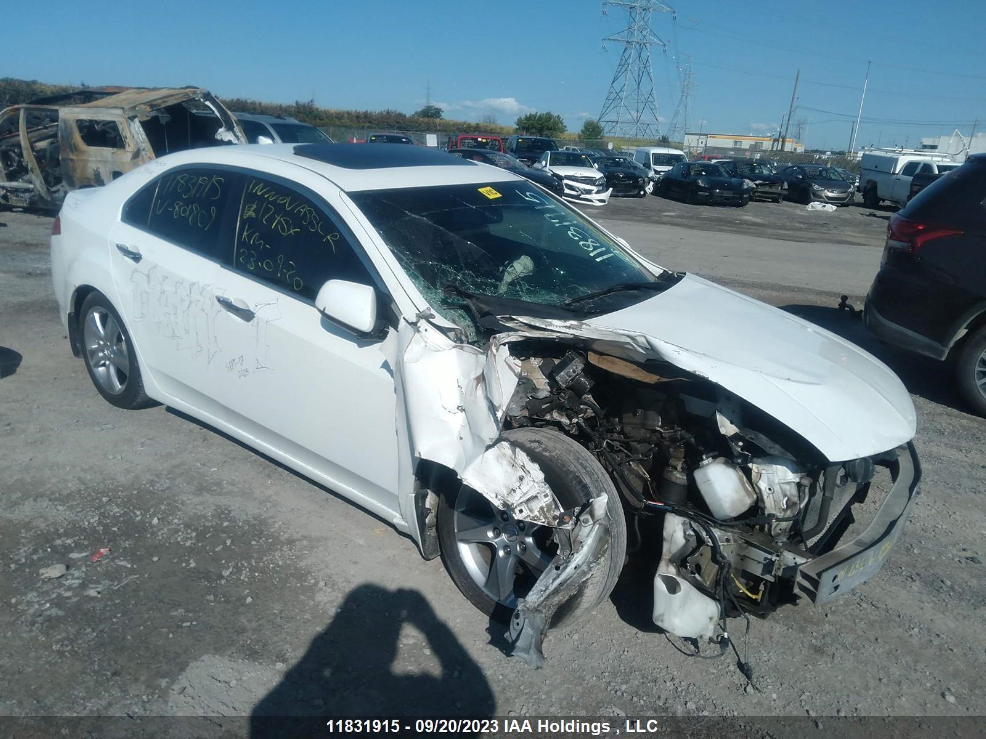 ACURA TSX 2012 jh4cu2f58cc801809