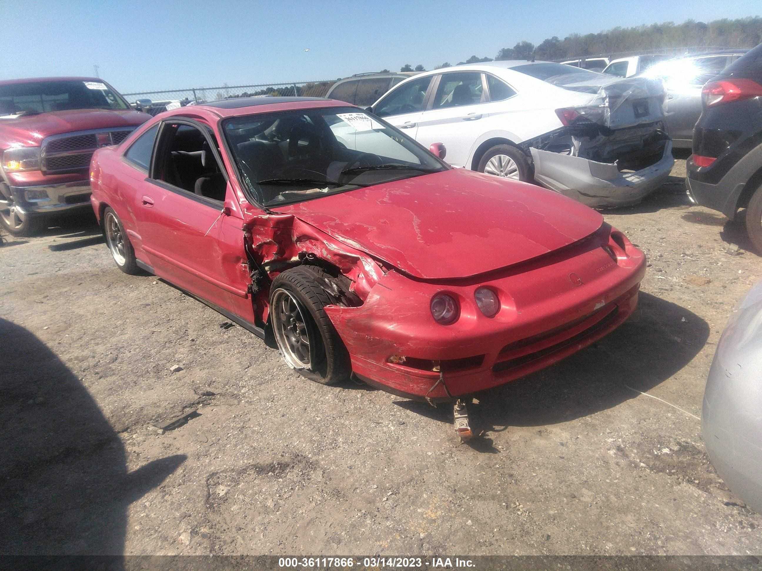 ACURA INTEGRA 1997 jh4dc4356vs001199