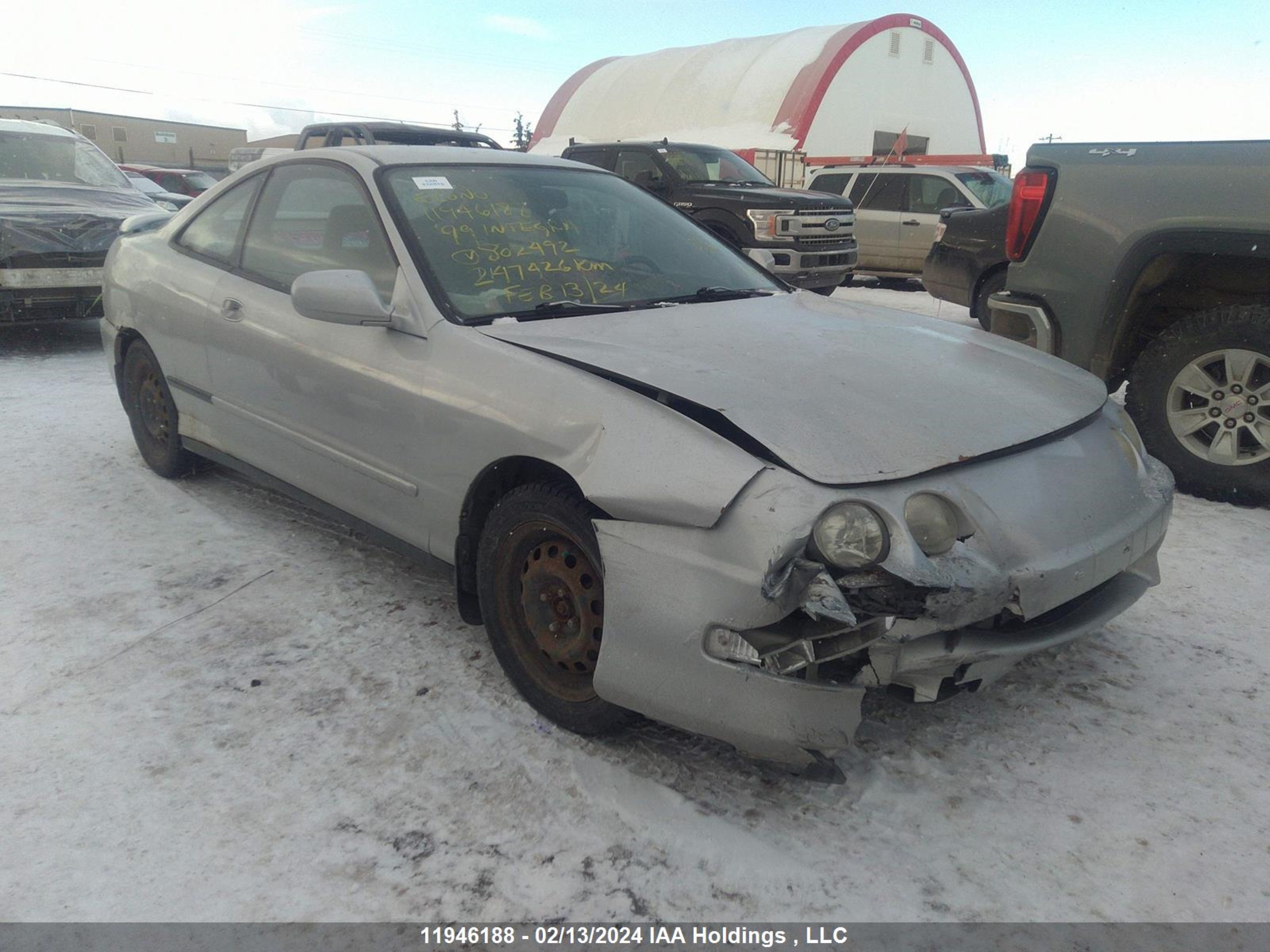 ACURA INTEGRA 1999 jh4dc4449xs802492