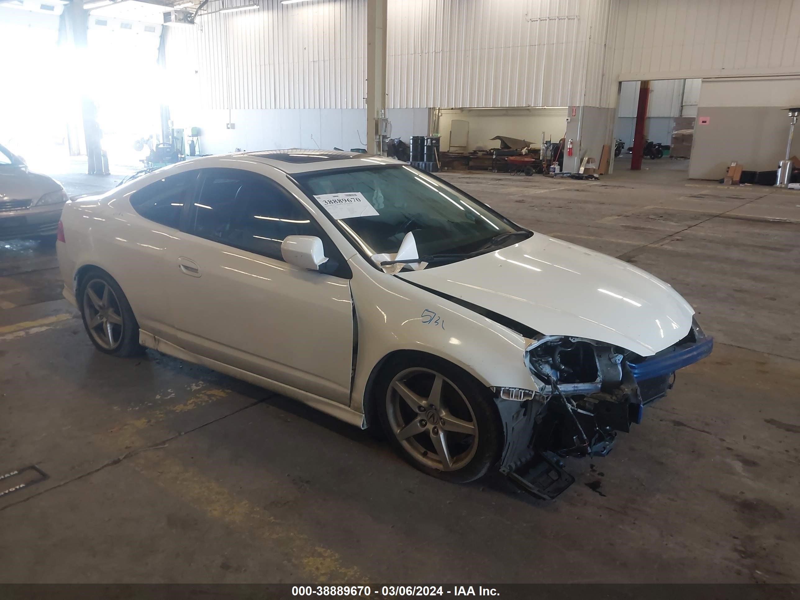 ACURA RSX 2003 jh4dc53053c006590