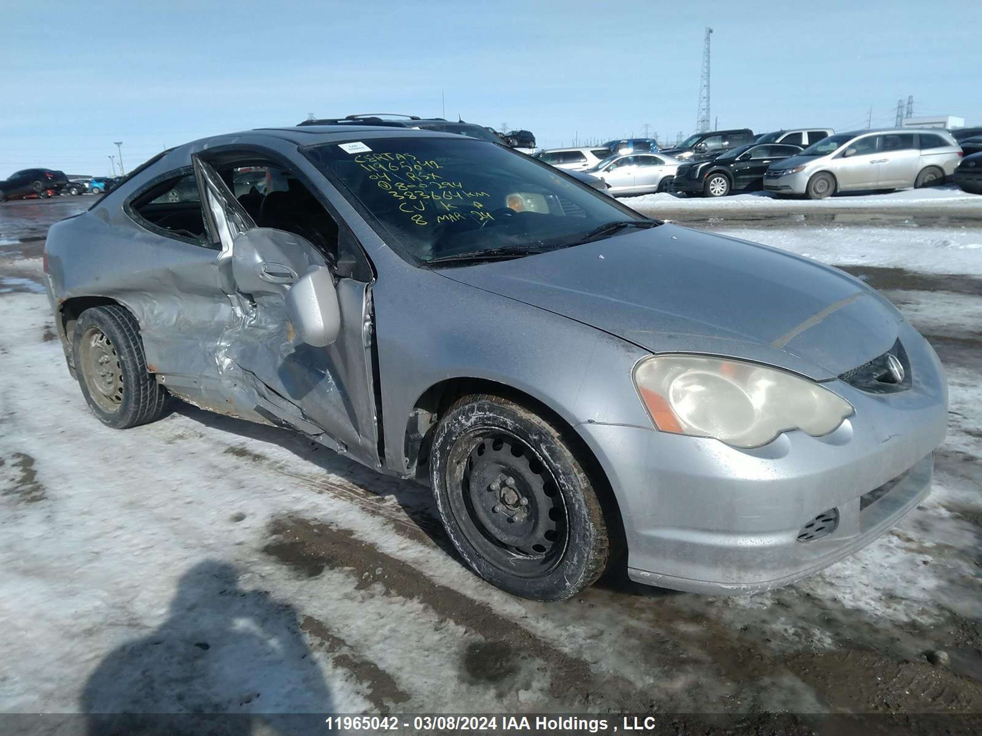 ACURA RSX 2004 jh4dc53064s800294