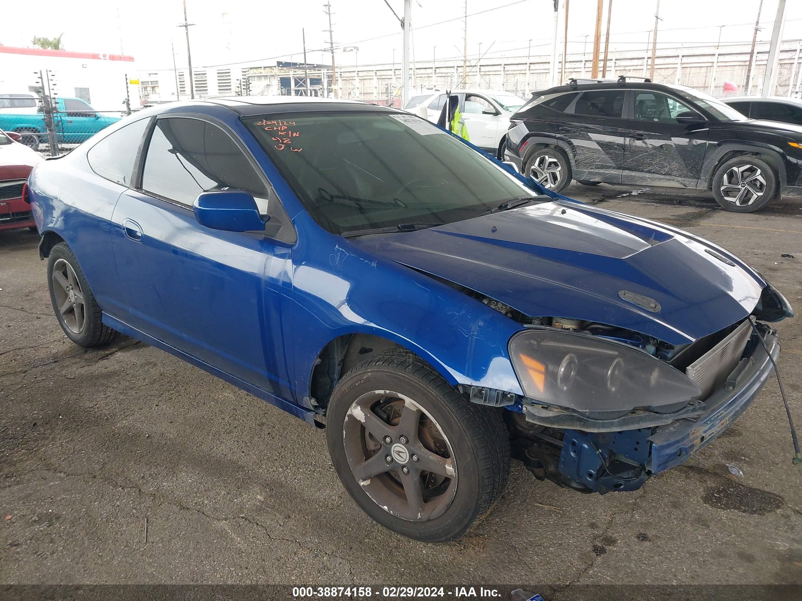 ACURA RSX 2002 jh4dc53082c029327