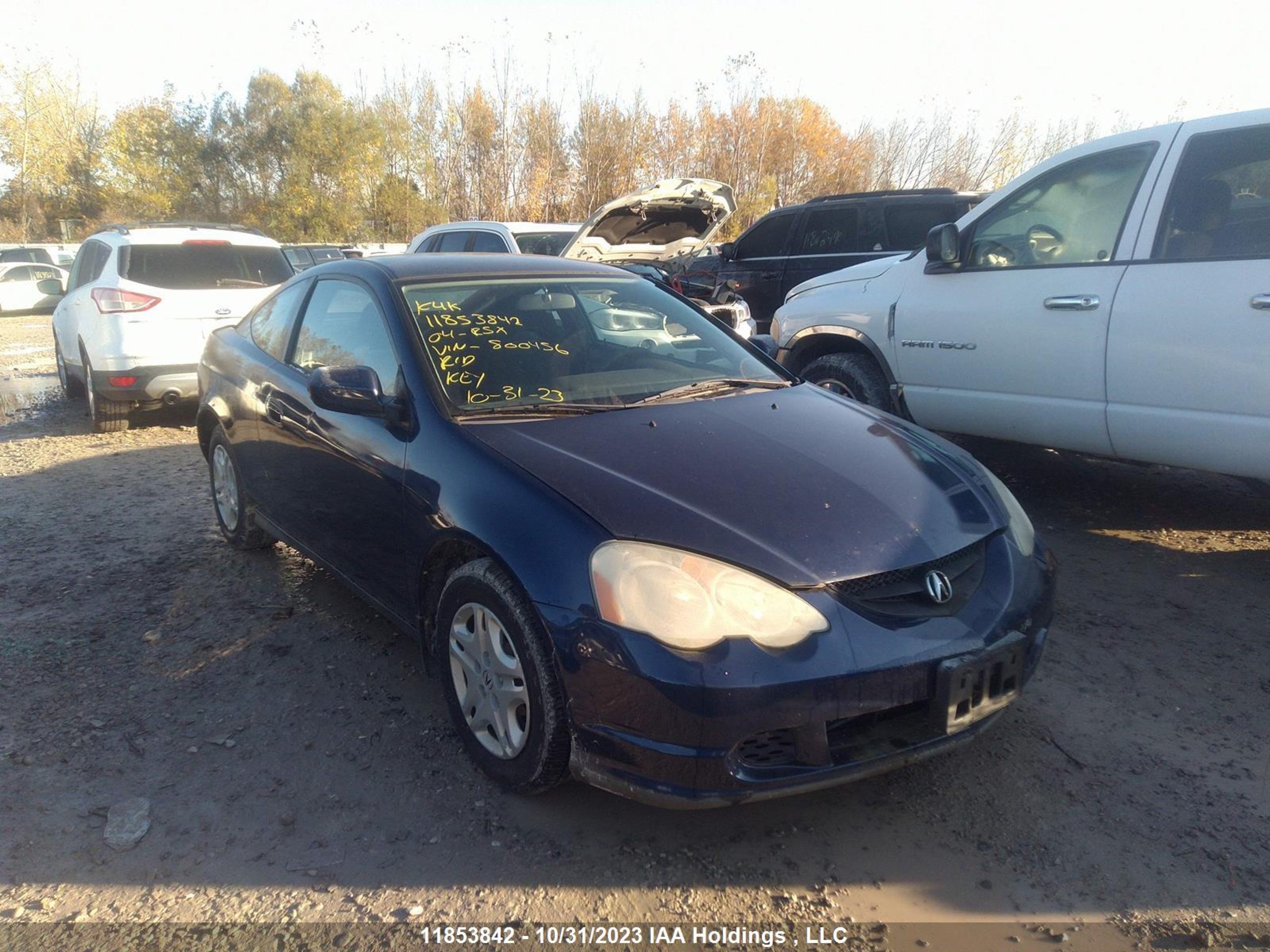 ACURA RSX 2004 jh4dc53604s800456