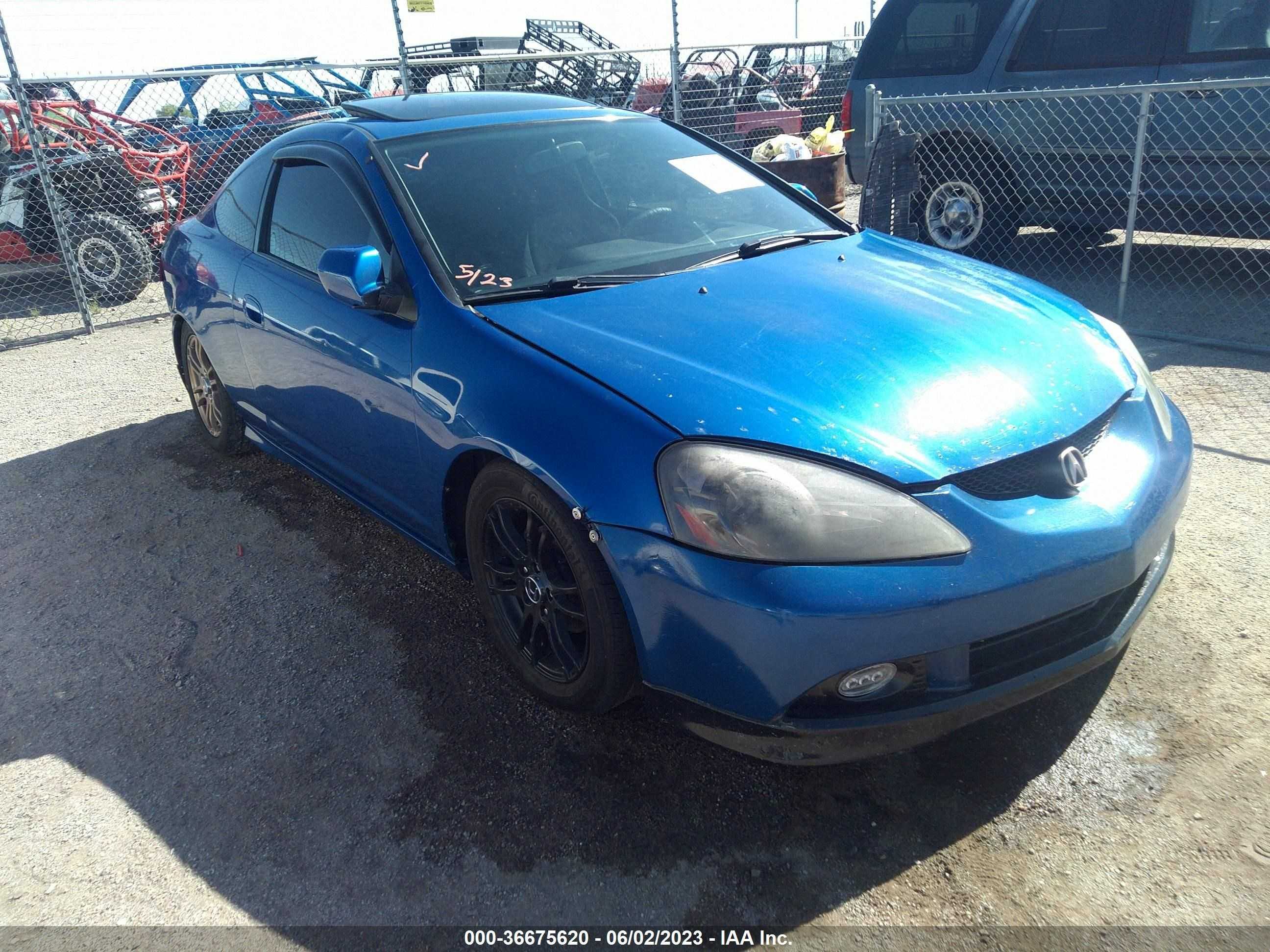 ACURA RSX 2006 jh4dc53896s015289