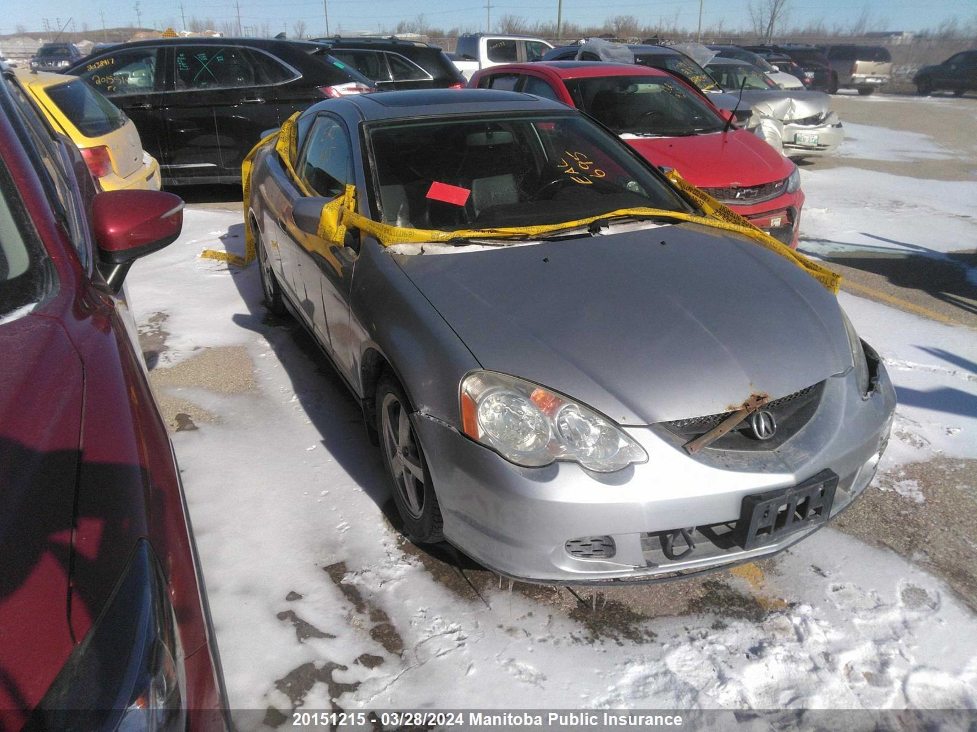 ACURA RSX 2004 jh4dc538x4s801650