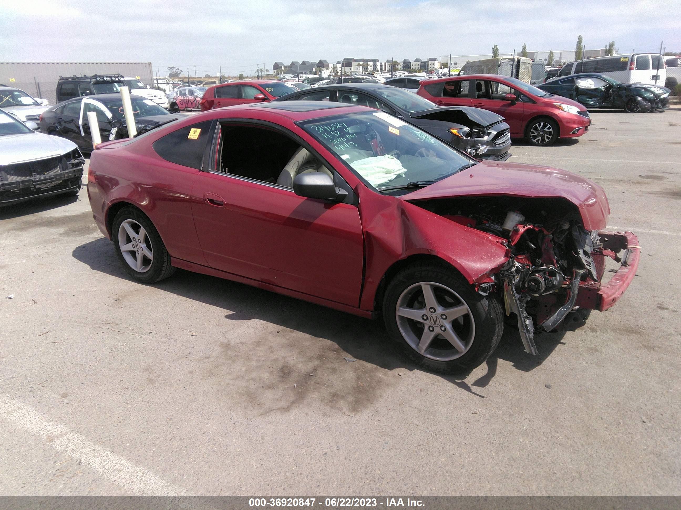 ACURA RSX 2004 jh4dc54894s000237