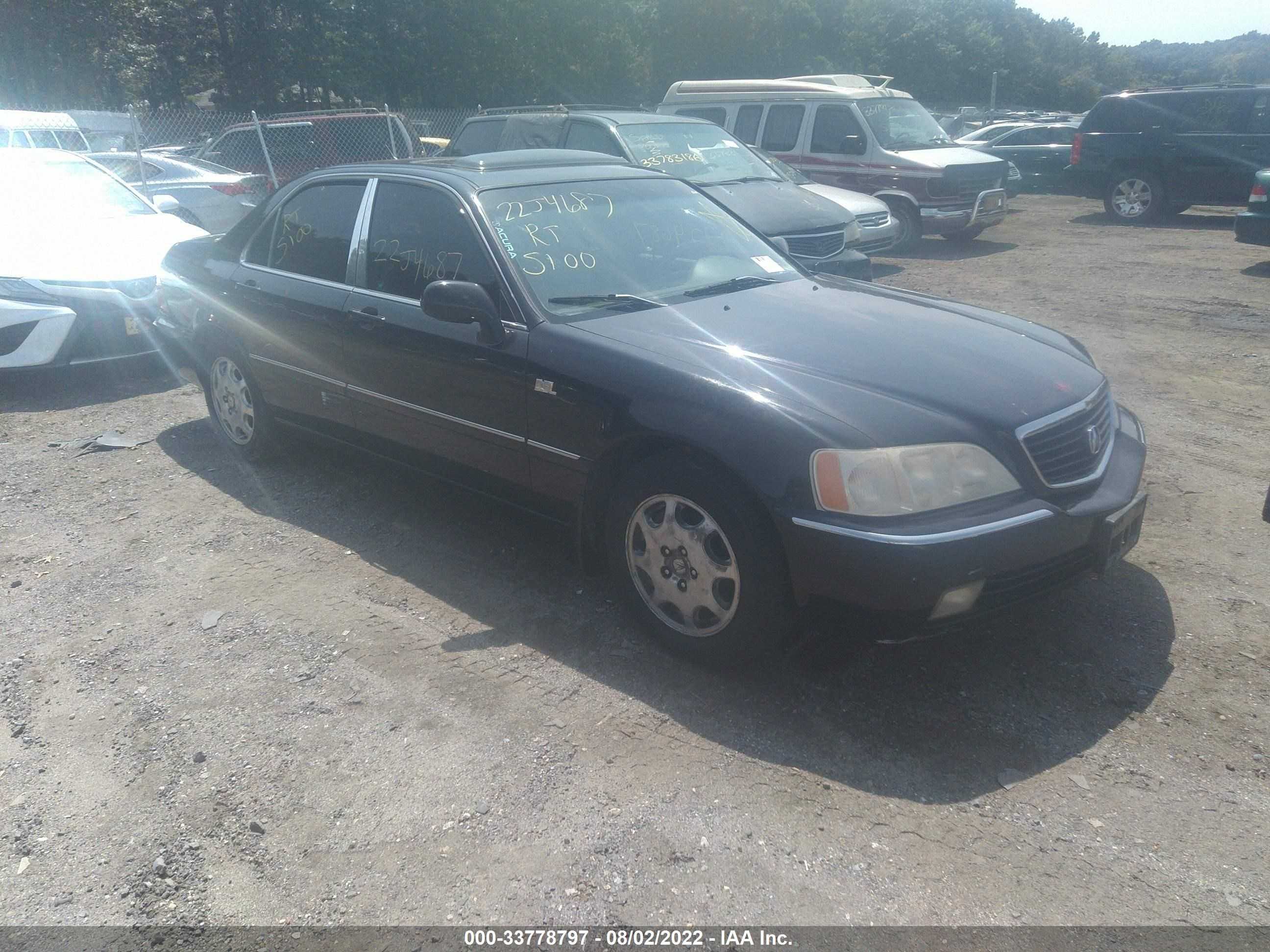 ACURA RL 2002 jh4ka96532c002662