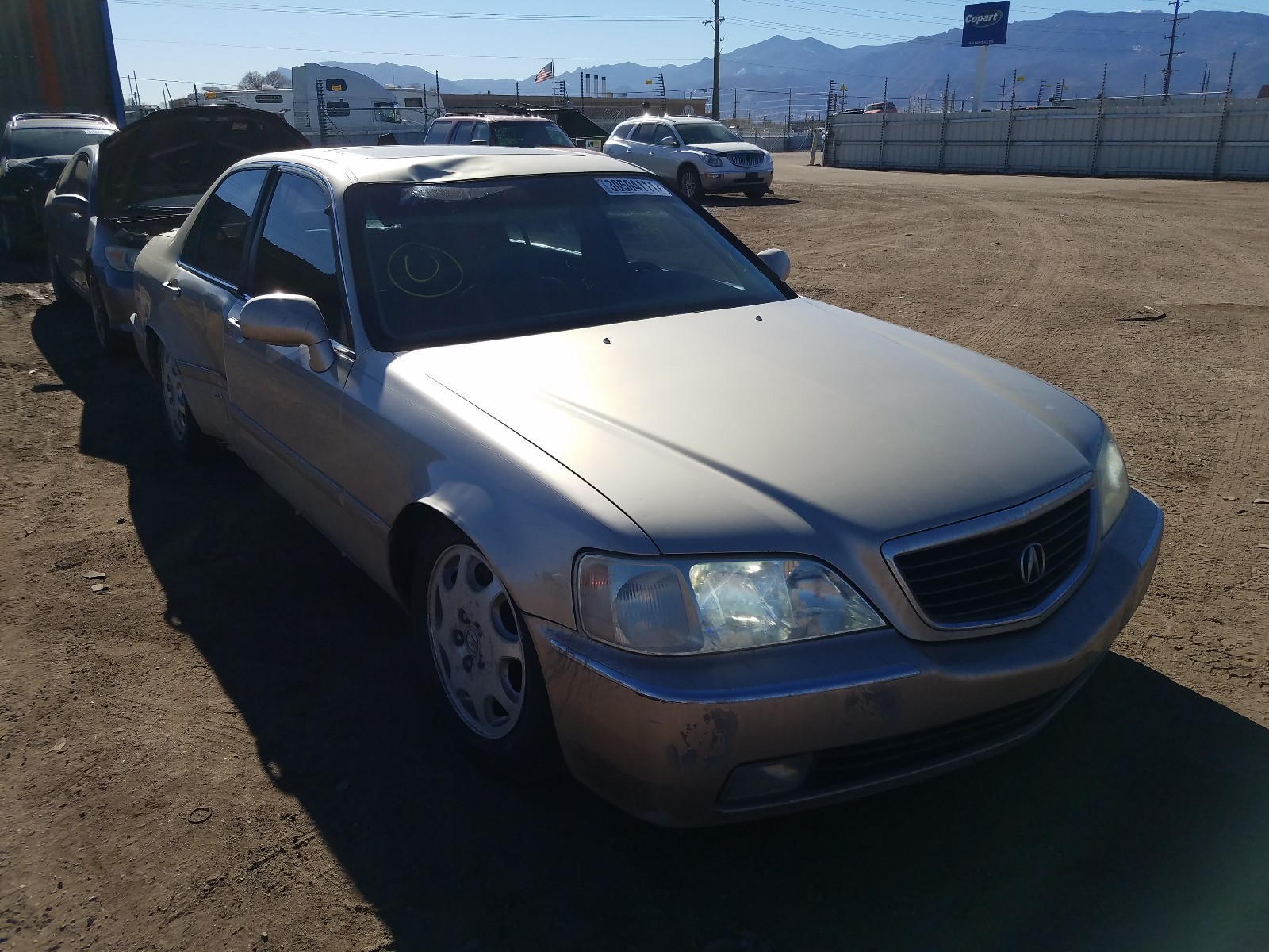 ACURA 3.5RL 2001 jh4ka96541c002149