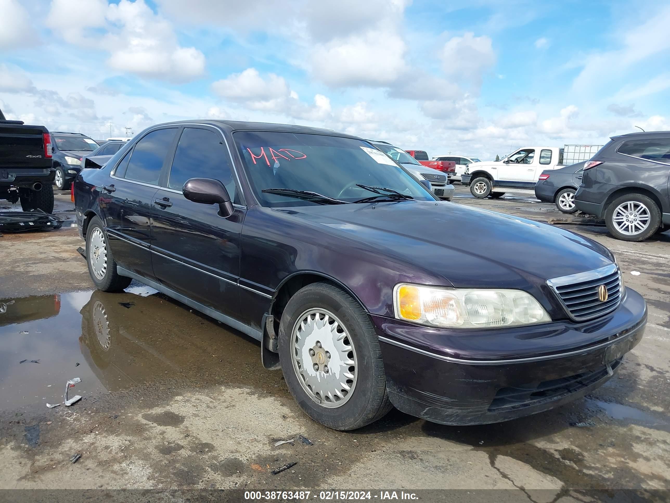 ACURA RL 1996 jh4ka9654tc010741