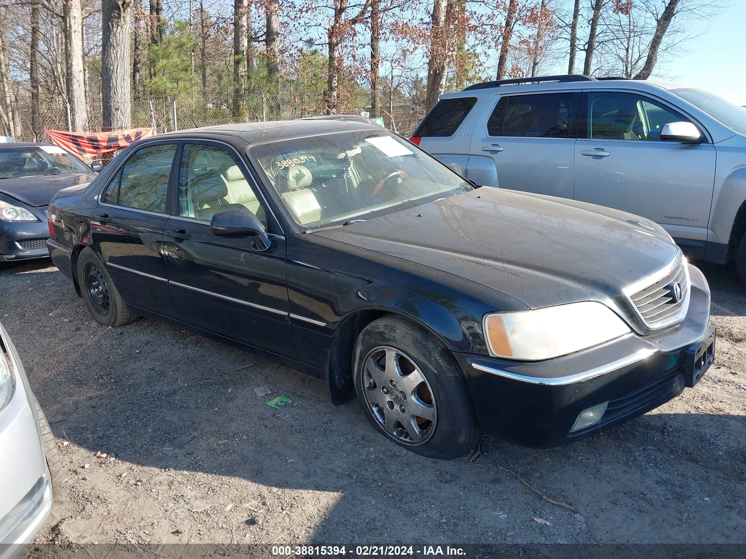 ACURA RL 2002 jh4ka96622c016318