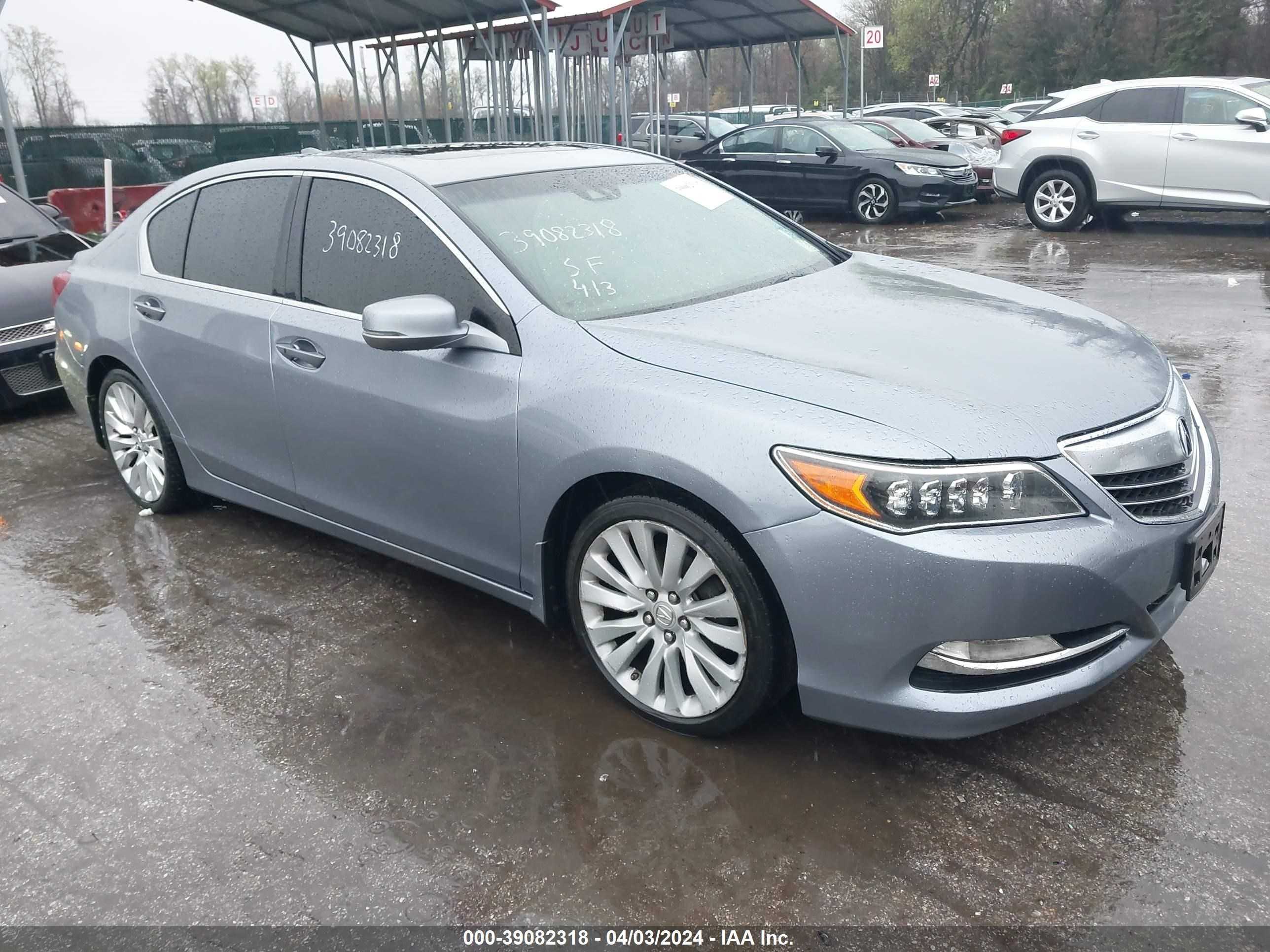 ACURA RLX 2014 jh4kc1f55ec006308