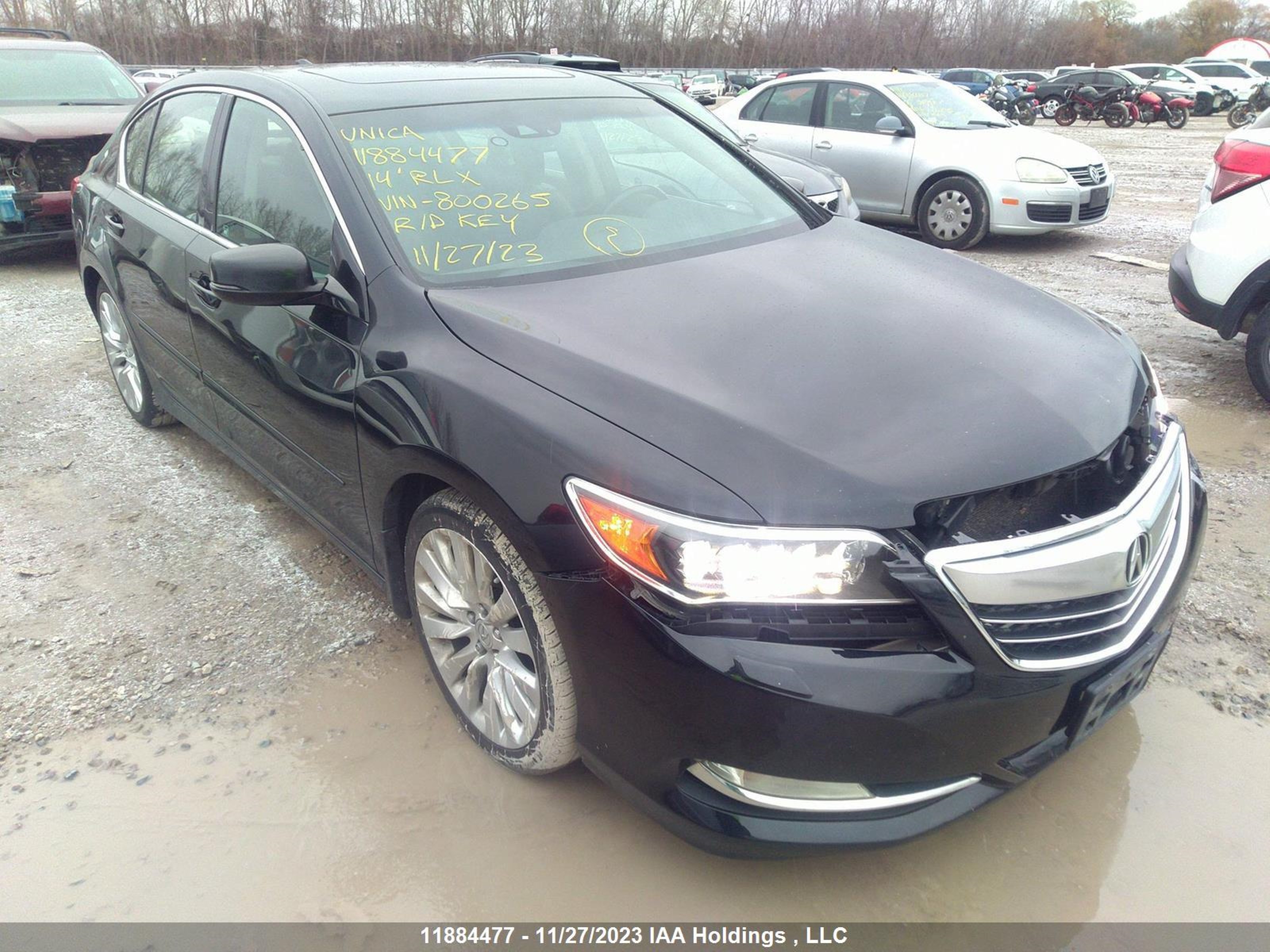 ACURA RLX 2014 jh4kc1f56ec800265