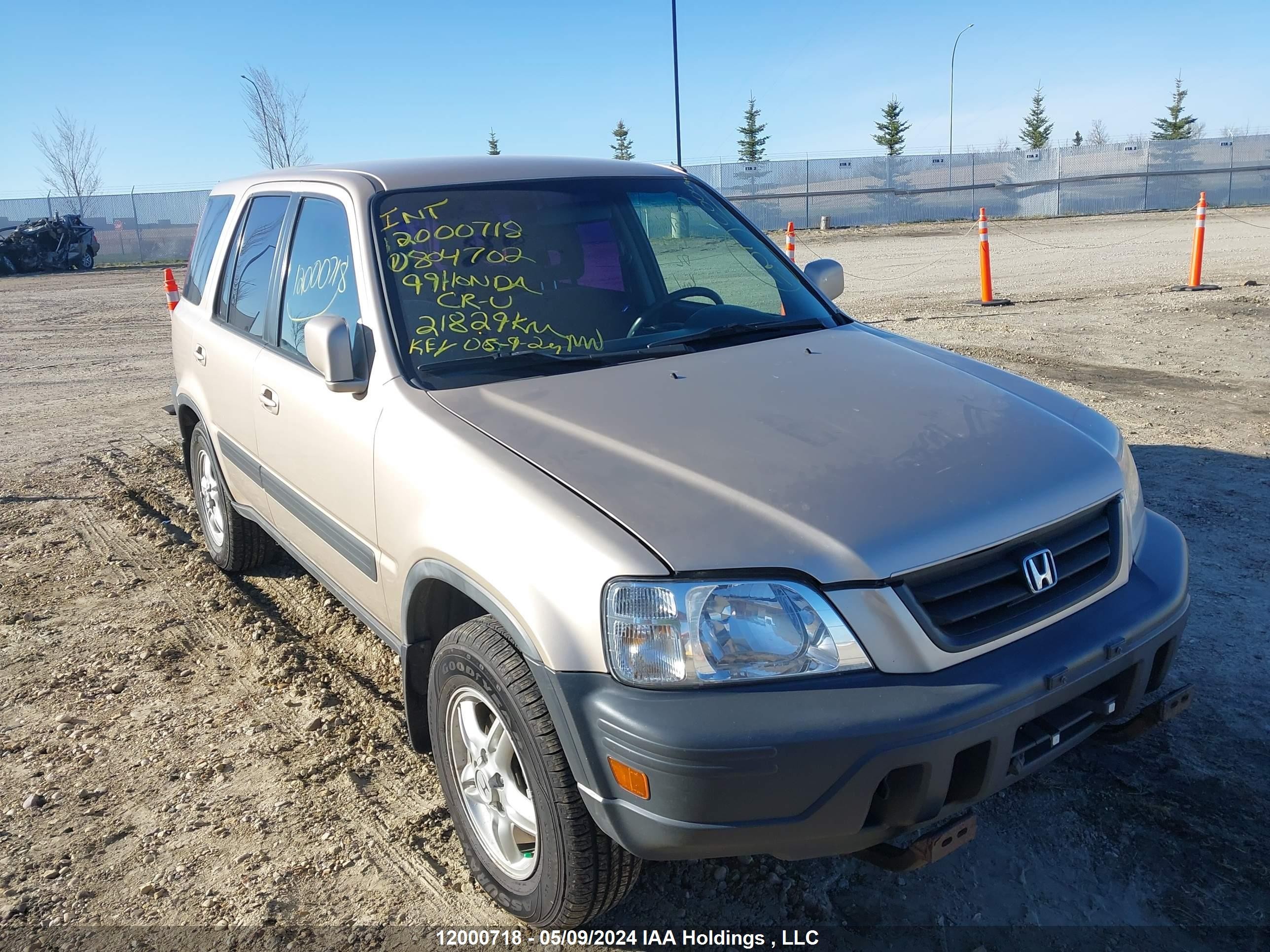 HONDA CR-V 1999 jhlrd1850xc804702