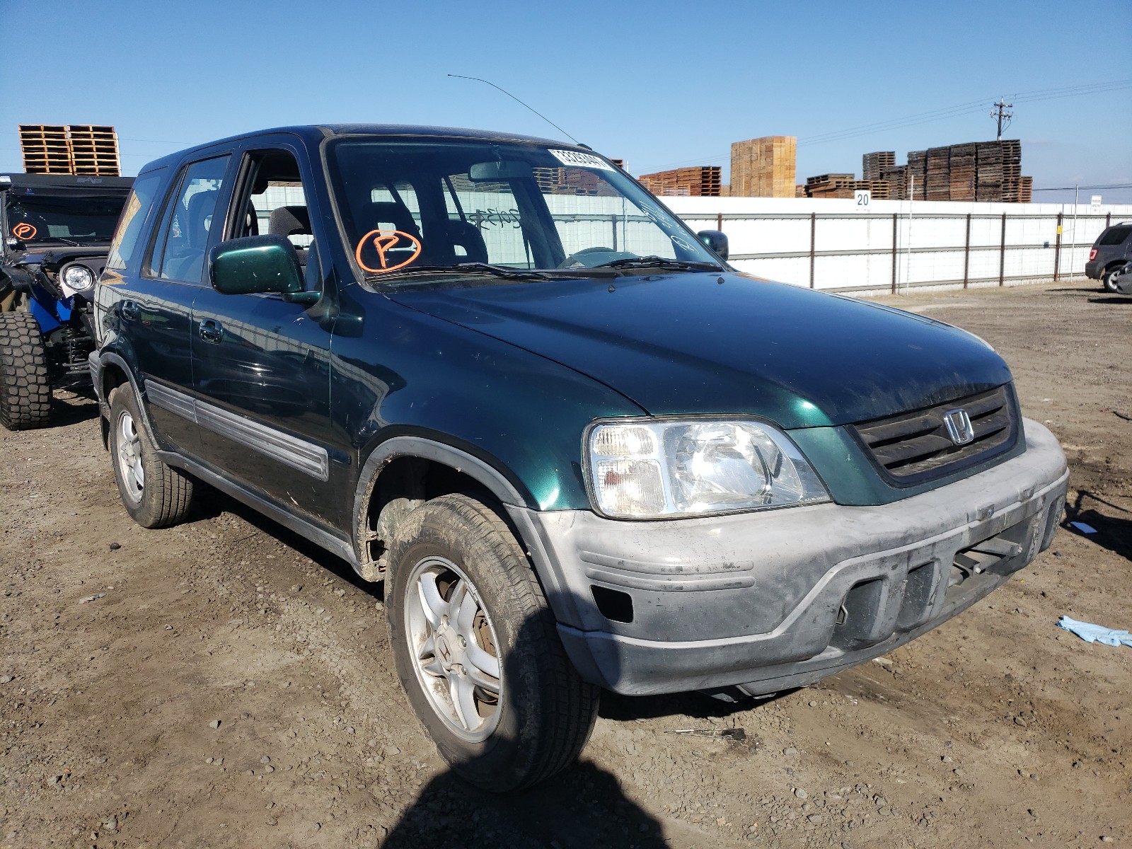 HONDA CR-V EX 2000 jhlrd1865ys010911