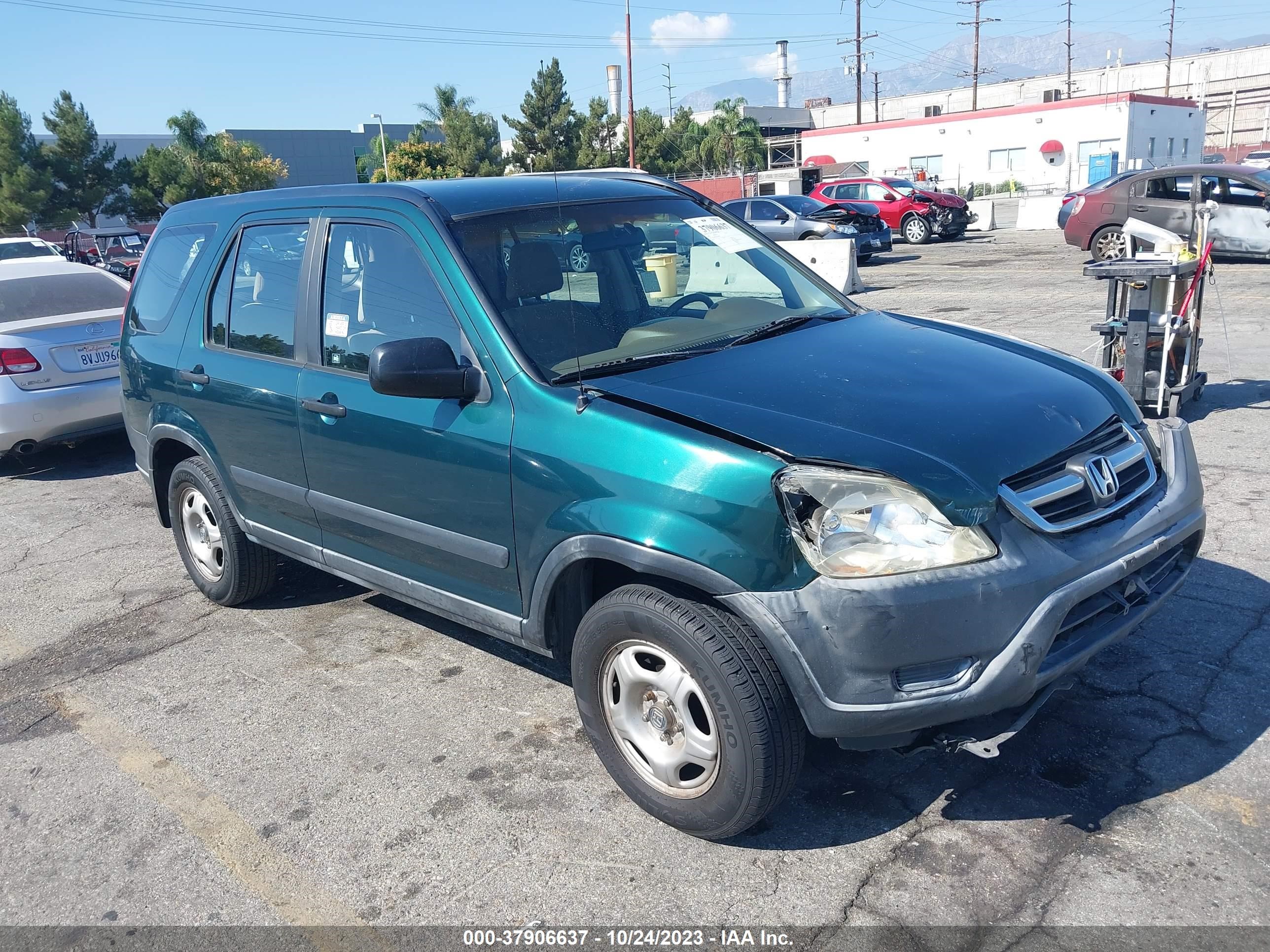 HONDA CR-V 2002 jhlrd68402c003099