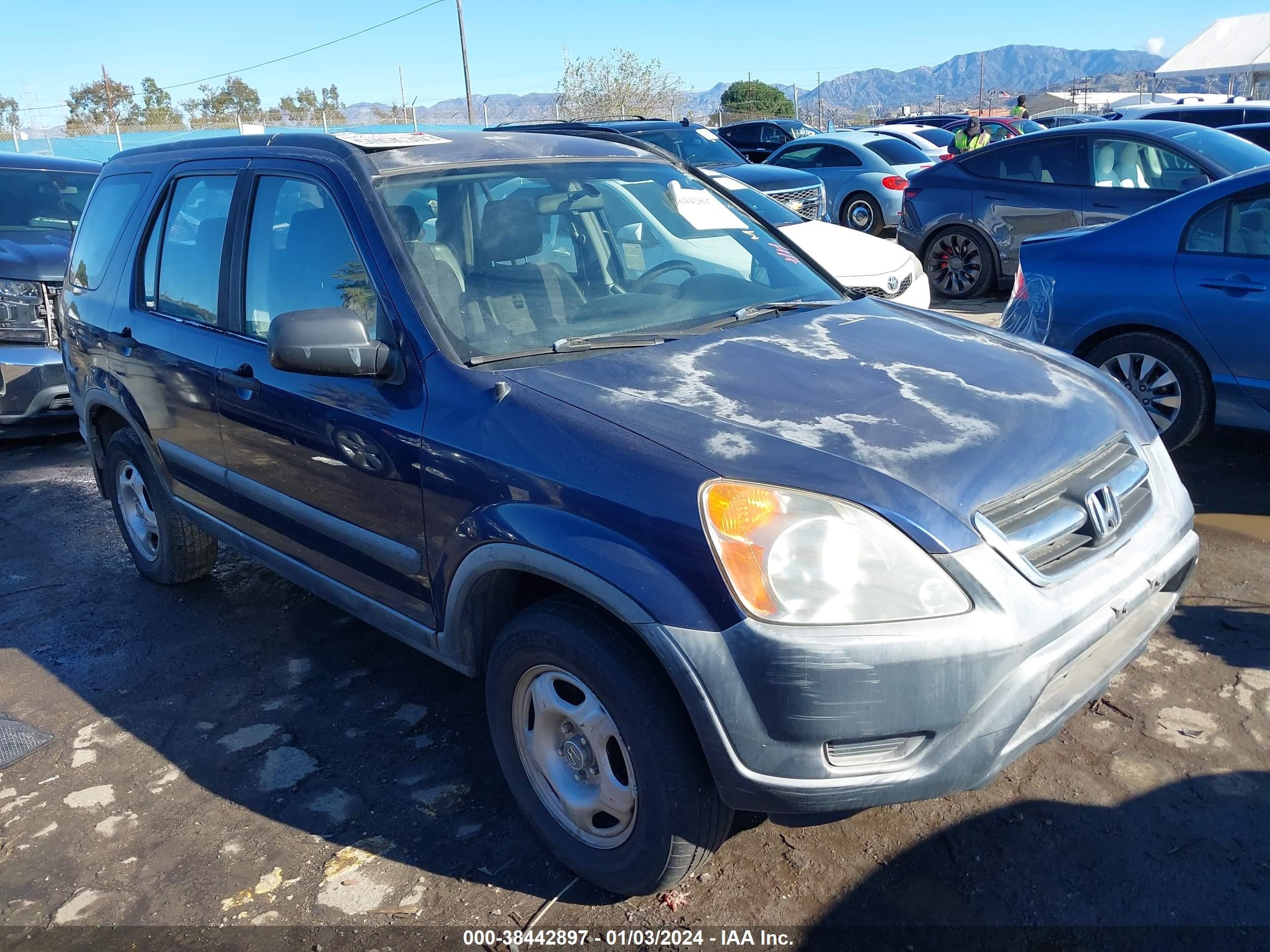 HONDA CR-V 2004 jhlrd68404c013585