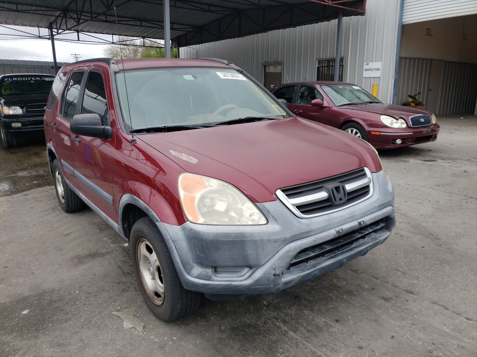 HONDA CR-V LX 2002 jhlrd68422c026206