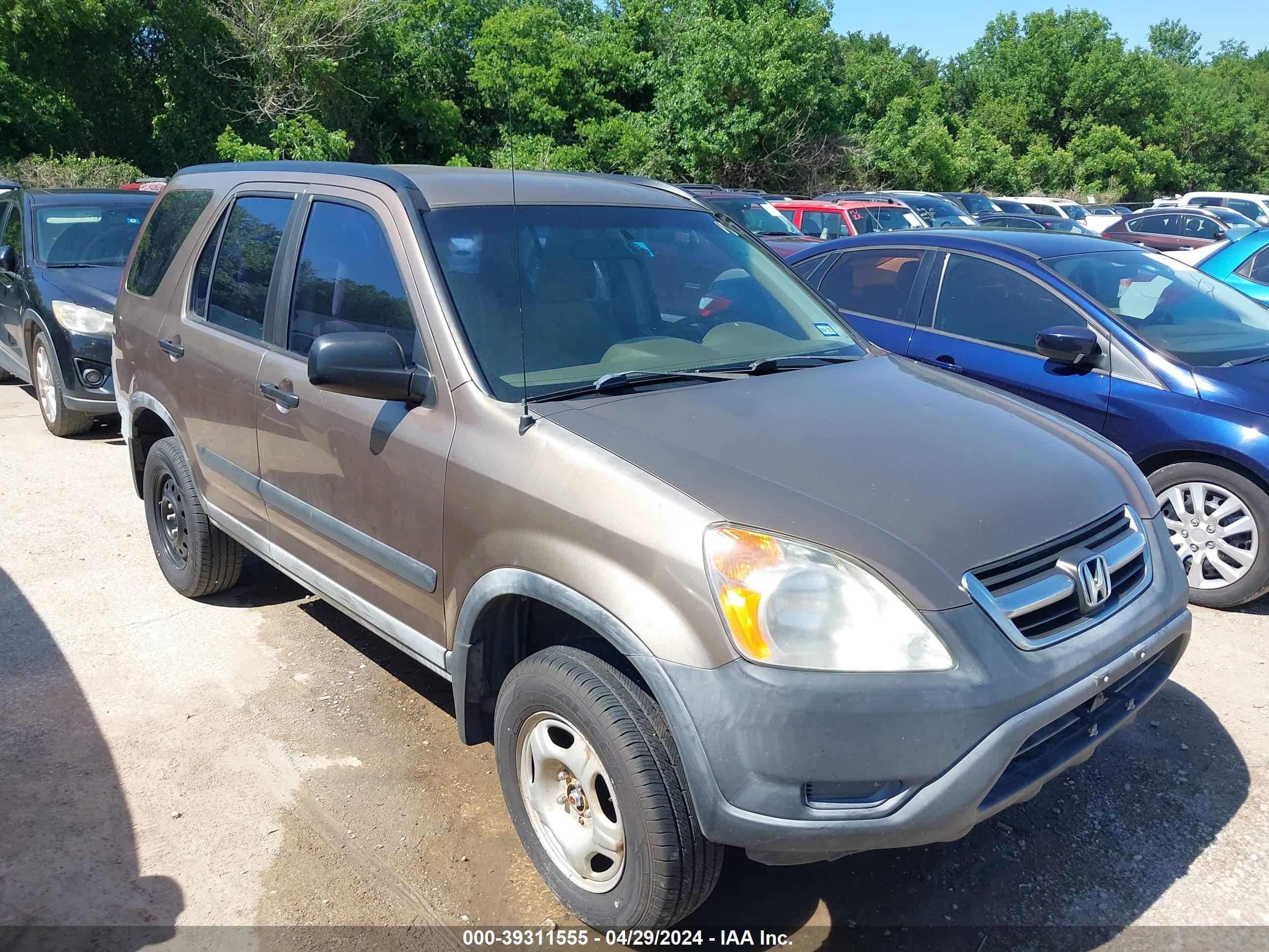 HONDA CR-V 2002 jhlrd68422c026254